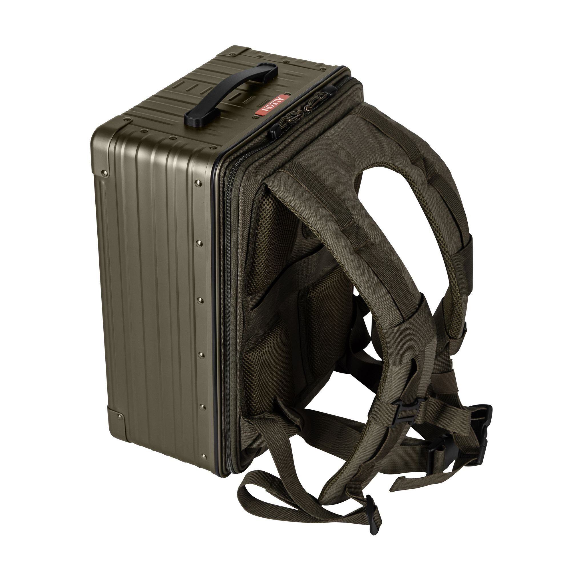 ALEON Laptoprucksack Hybrid, Aluminium