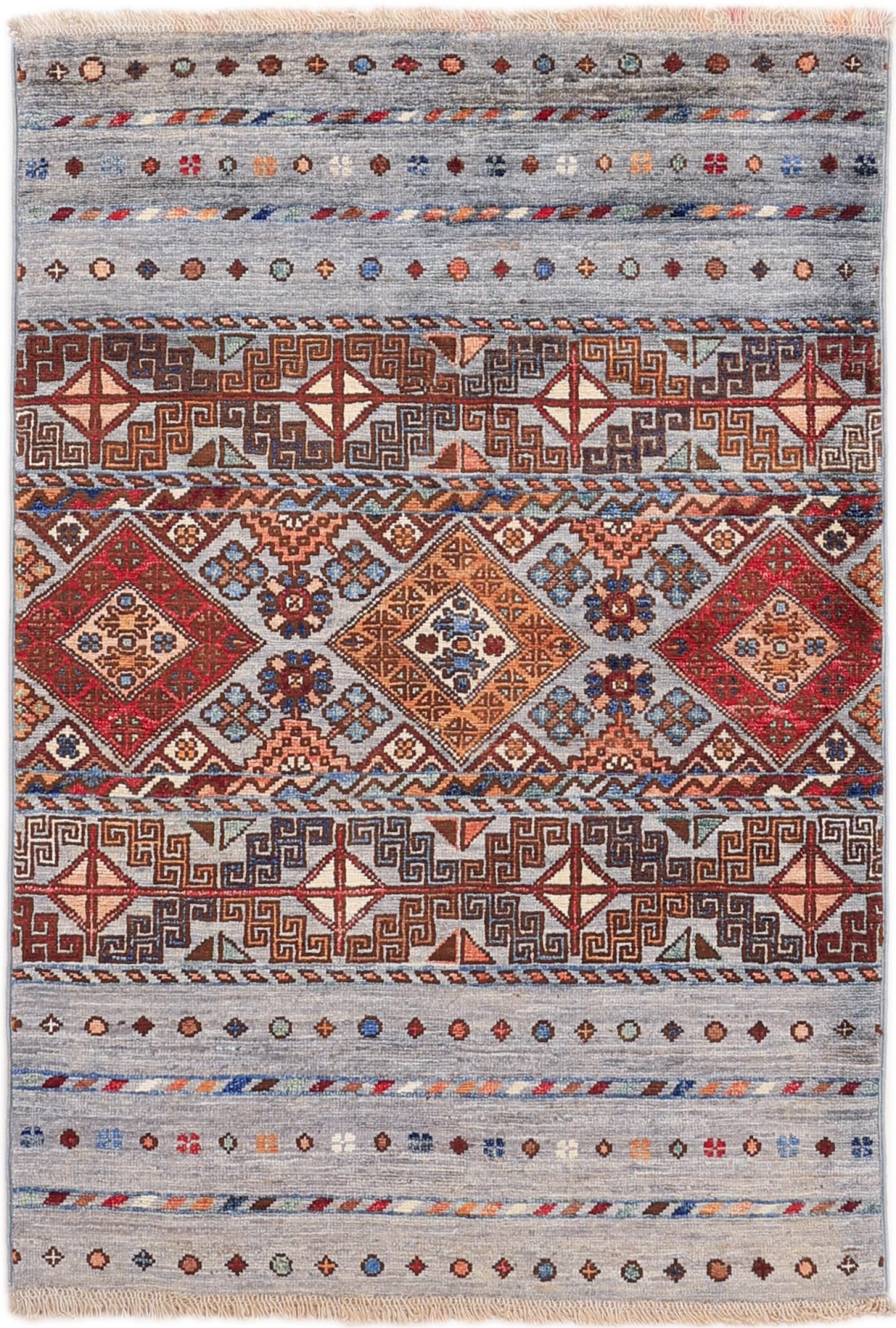 Orientteppich Arijana Shaal 83x121 Handgeknüpfter Orientteppich
