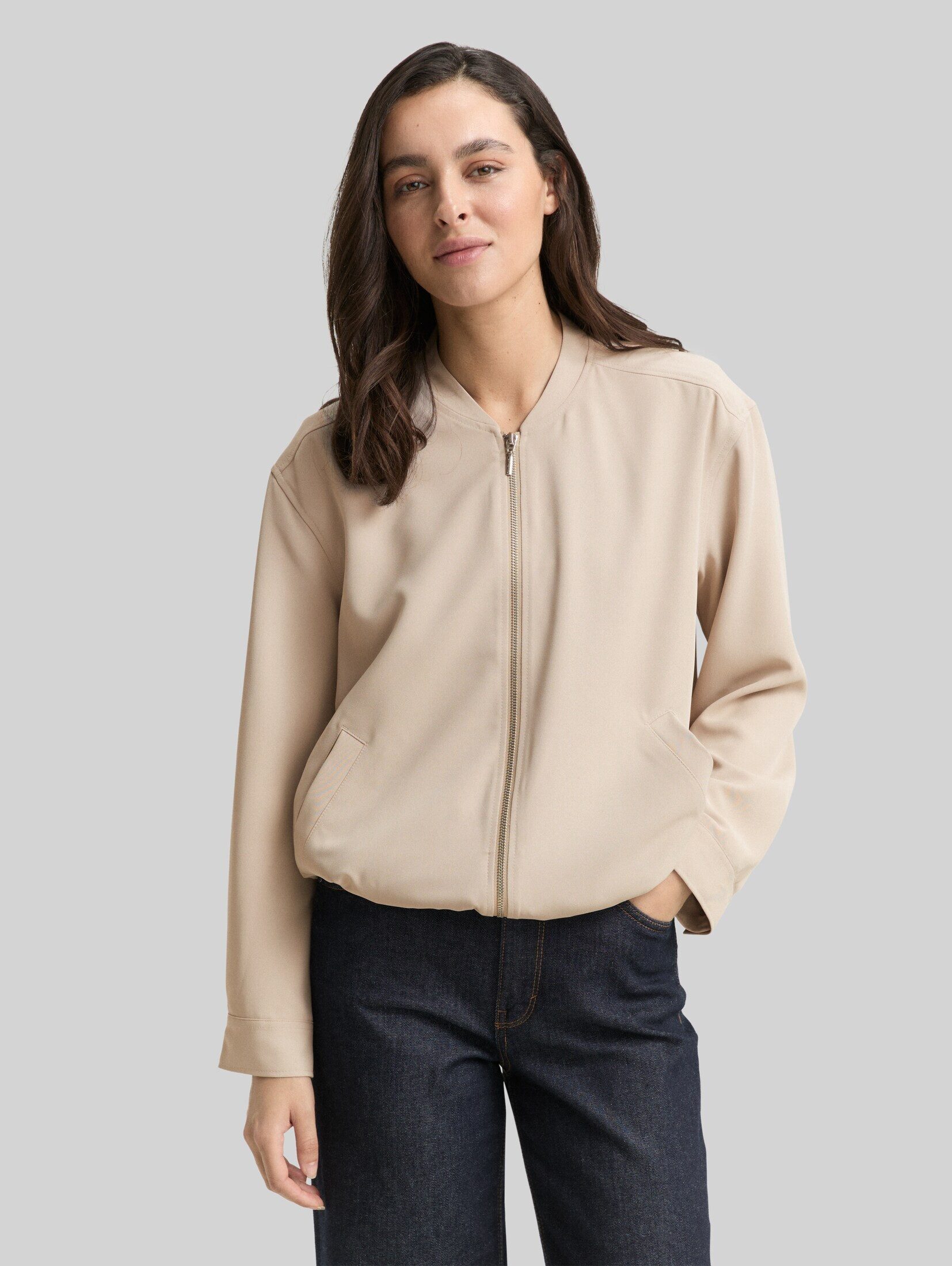 TOM TAILOR Jackenblazer Blazer Loose Fit Blouson Jacke