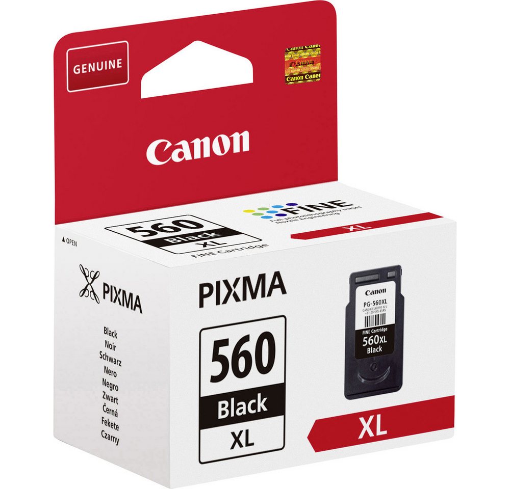 Thumbnail - Canon Druckerpatrone PG-560XL Original Schwarz 3712C001 Tintenpatrone