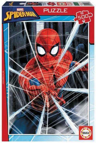 Carletto Puzzle Educa Puzzle - Spiderman 500 Teile, 500 Puzzleteile
