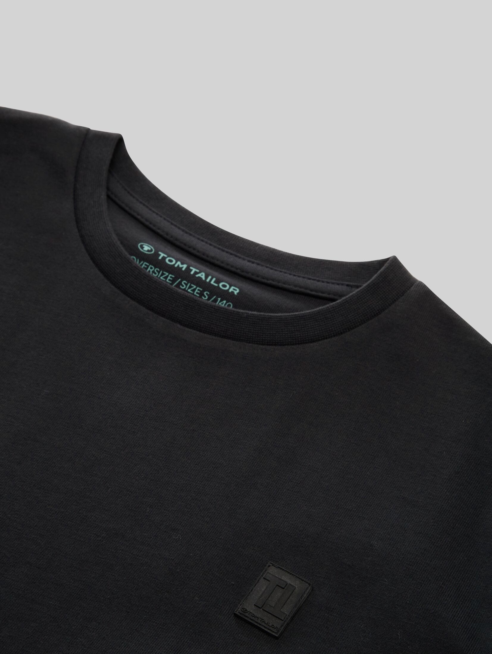 TOM TAILOR T-Shirt T-Shirt (im Einserpack) Oversize T-Shirt – Bild 4 von 5