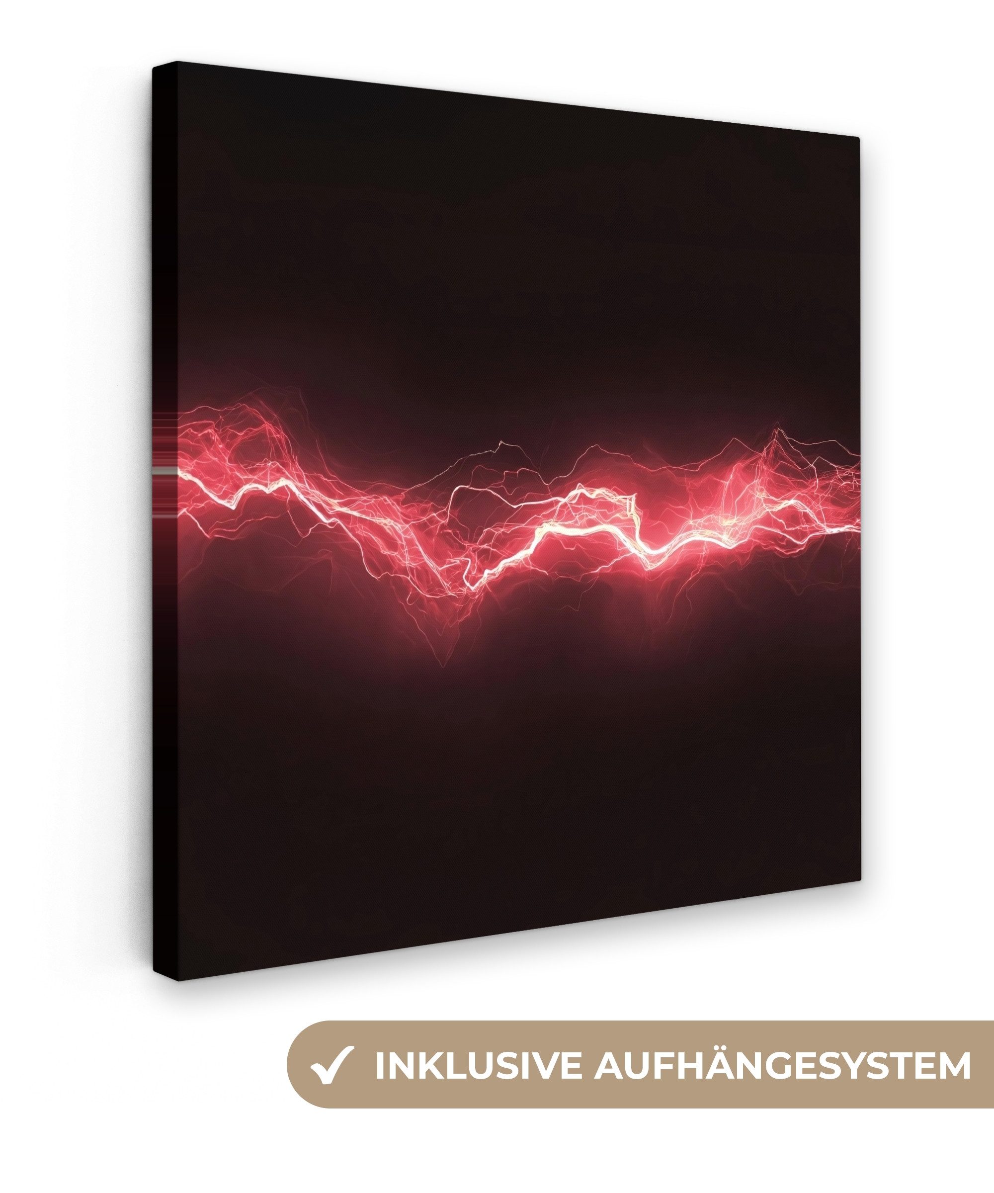 OneMillionCanvasses® Leinwandbild Spiele - Rot - günstig online kaufen