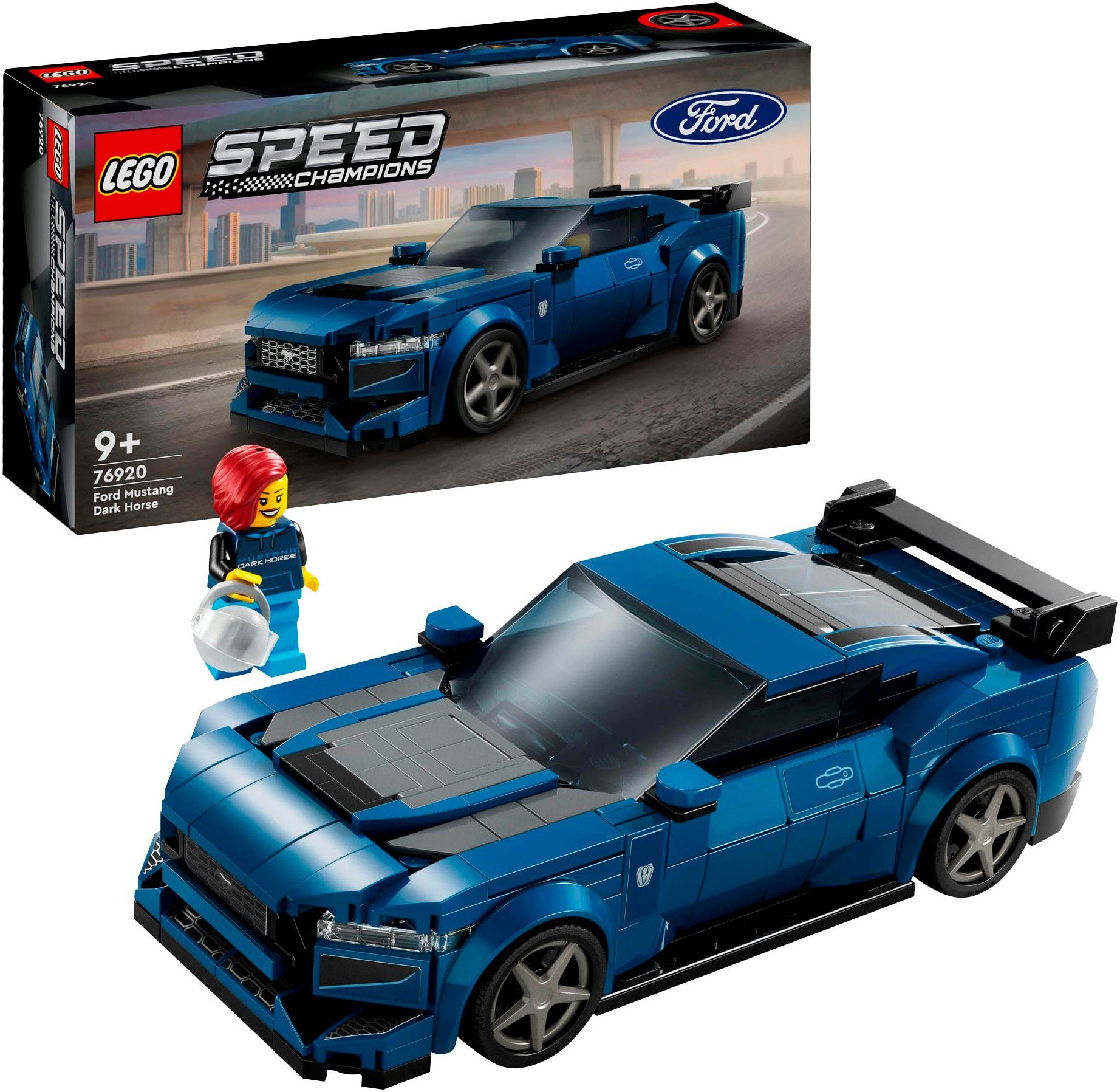 LEGO® Ford Mustang Dark Horse Sportwagen (76920), LEGO Speed® Champions Kon günstig online kaufen