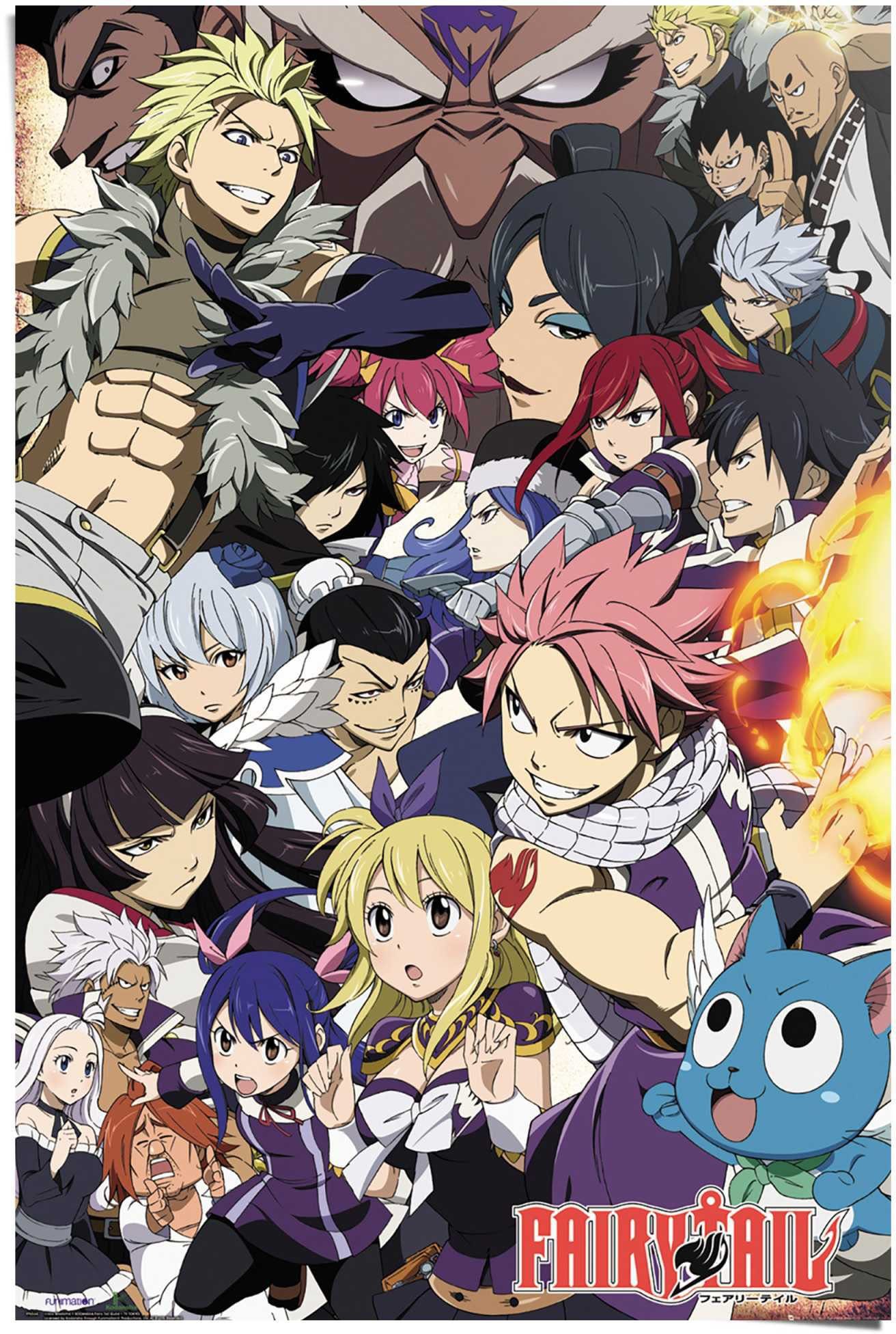 Reinders! Poster Fairy Tail Staffel 6, (1 St) | Poster