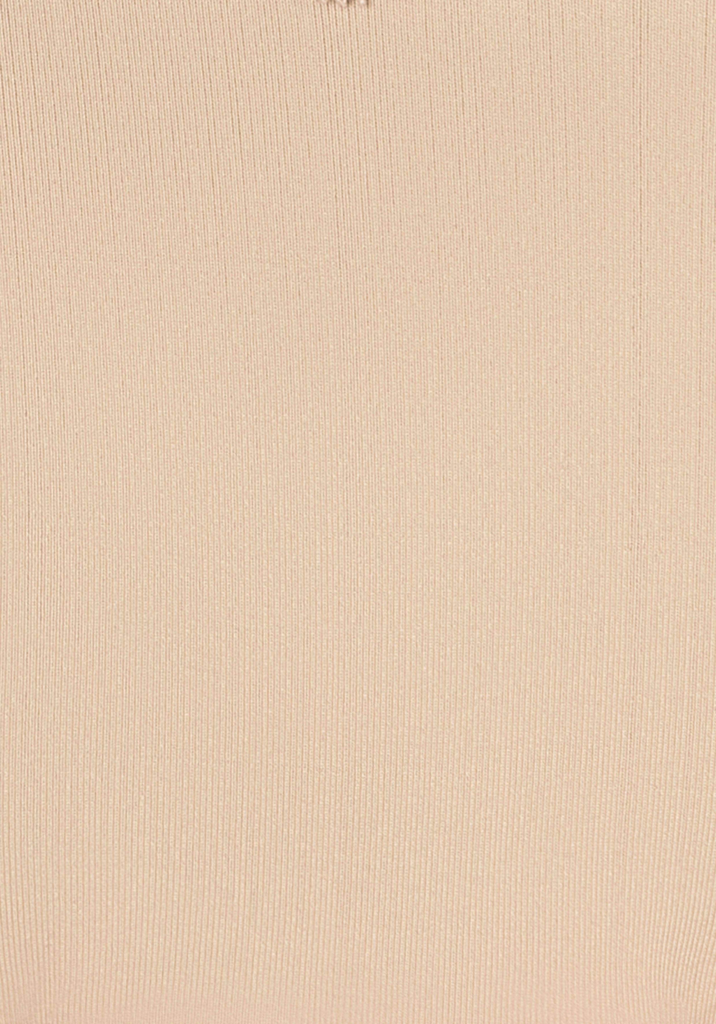 LASCANA Jazz-Pants Slips 2-St) mit beige, taupe graphischer (Packung, Spitze