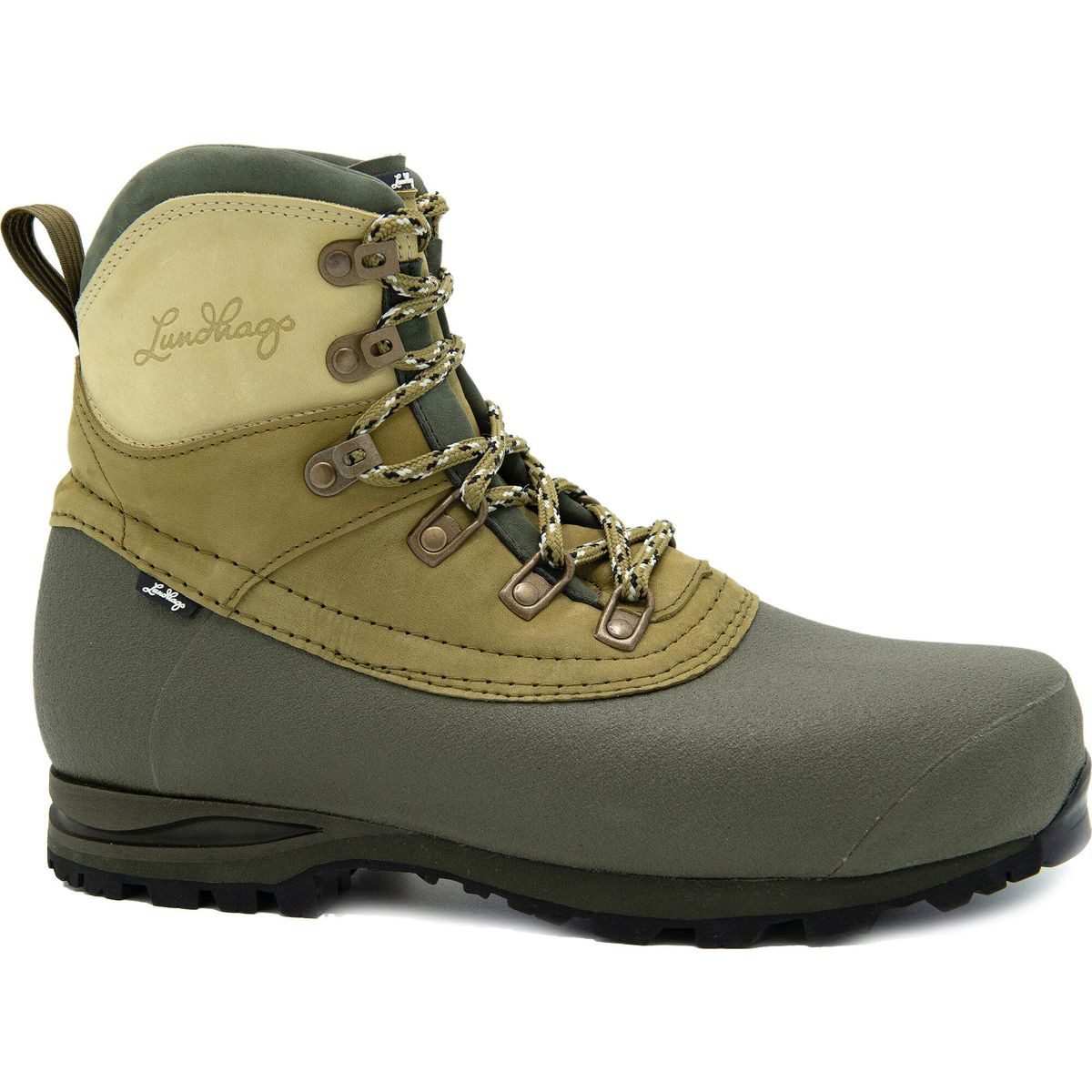 Lundhags Padje Light Trekking Boot Mid W Hikingschuh Hochwertiger Damen-Trekkingstiefel mit wasserdichtem Leder und