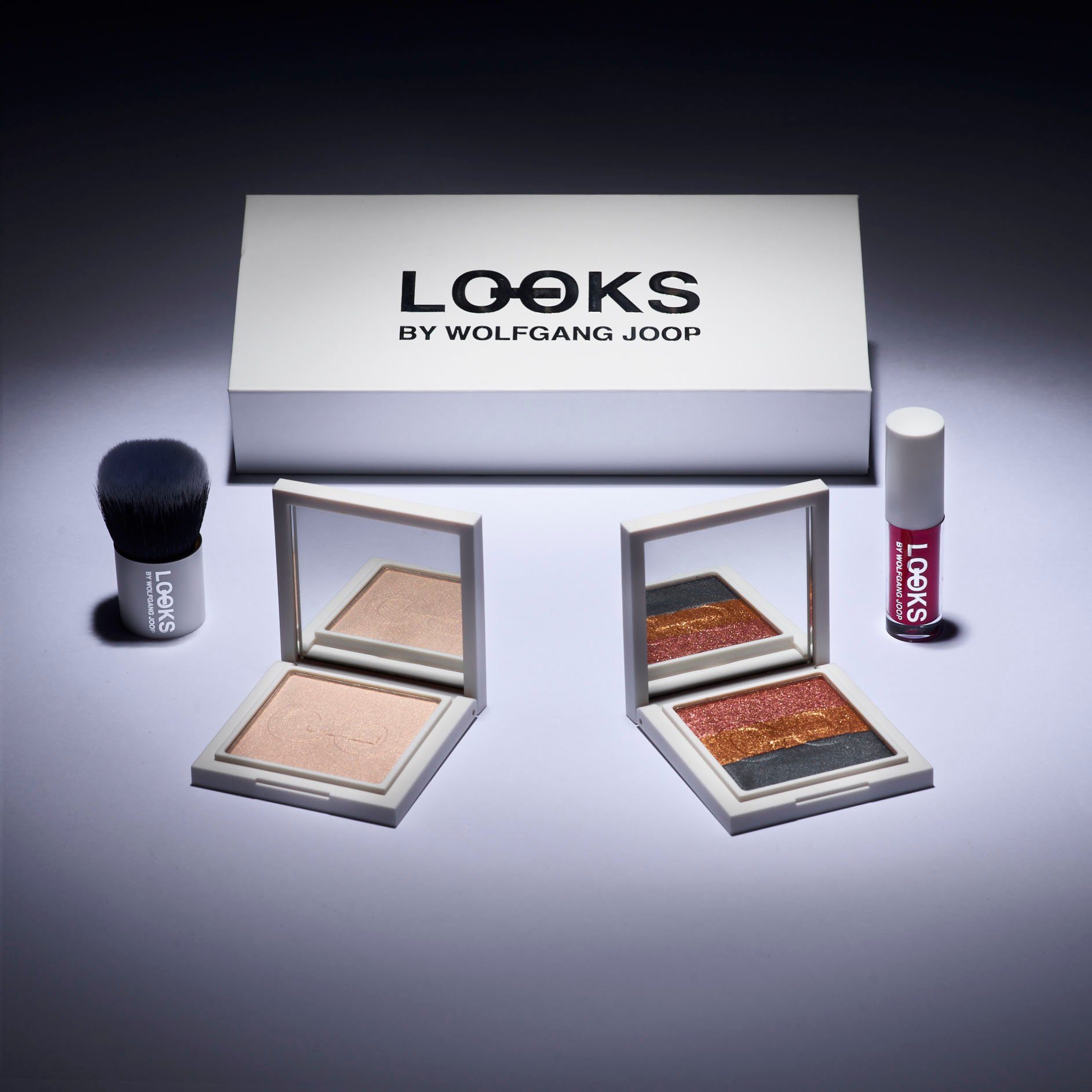 SET Kosmetik Wolfgang #1, Wolfgang Schmink-Set 4-tlg., by LOOKS by Joop Joop vegane LOOKS