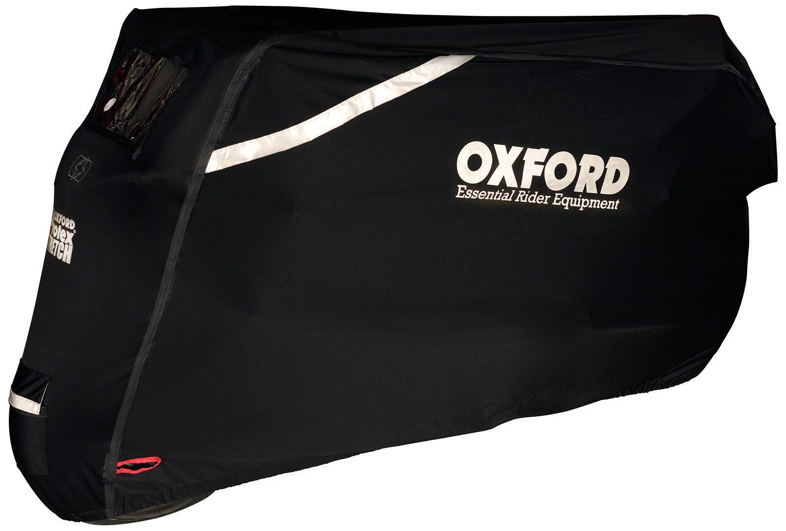 OXFORD Schutzplane Protex Stretch-Fit Outdoor Premium Motorrad Abdeckplane, Atmungsaktiv Belüftet Wasserbeständig