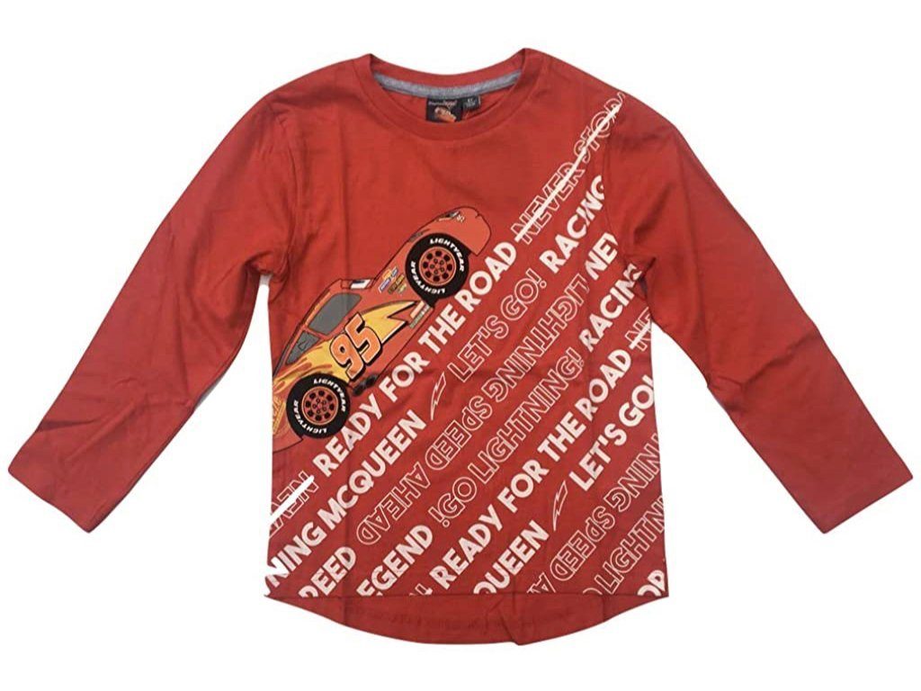 Disney Cars 3 Langarmshirt Disney Pixar Cars Langarmshirt rot
