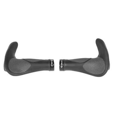 Velo Fahrradlenkergriff »ergonomische Form, Gelgriff, in Schwarz/Grau« (2-St)