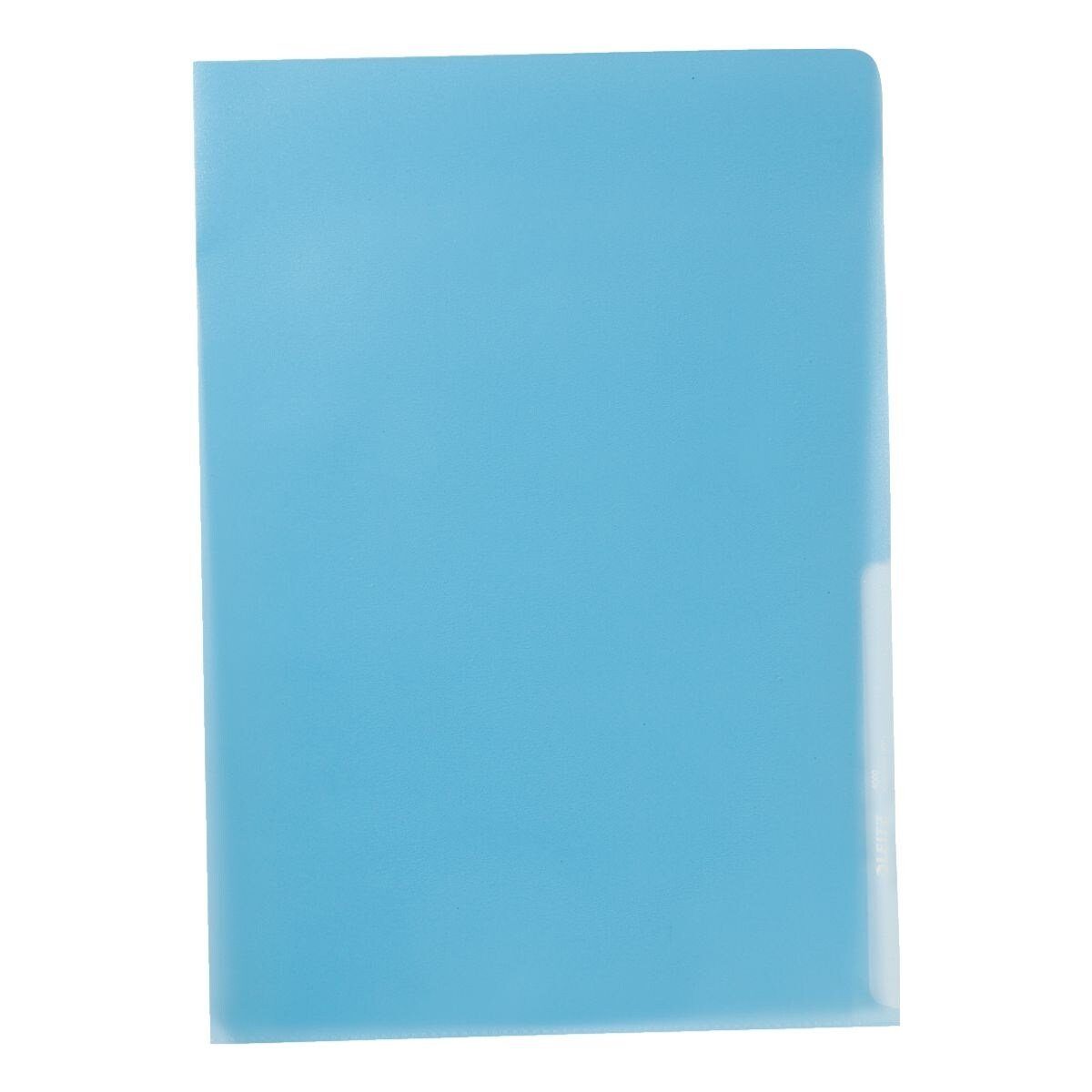 LEITZ Prospekthülle 4000, 100 Stück, Format A4, oben / rechts offen, genarbt