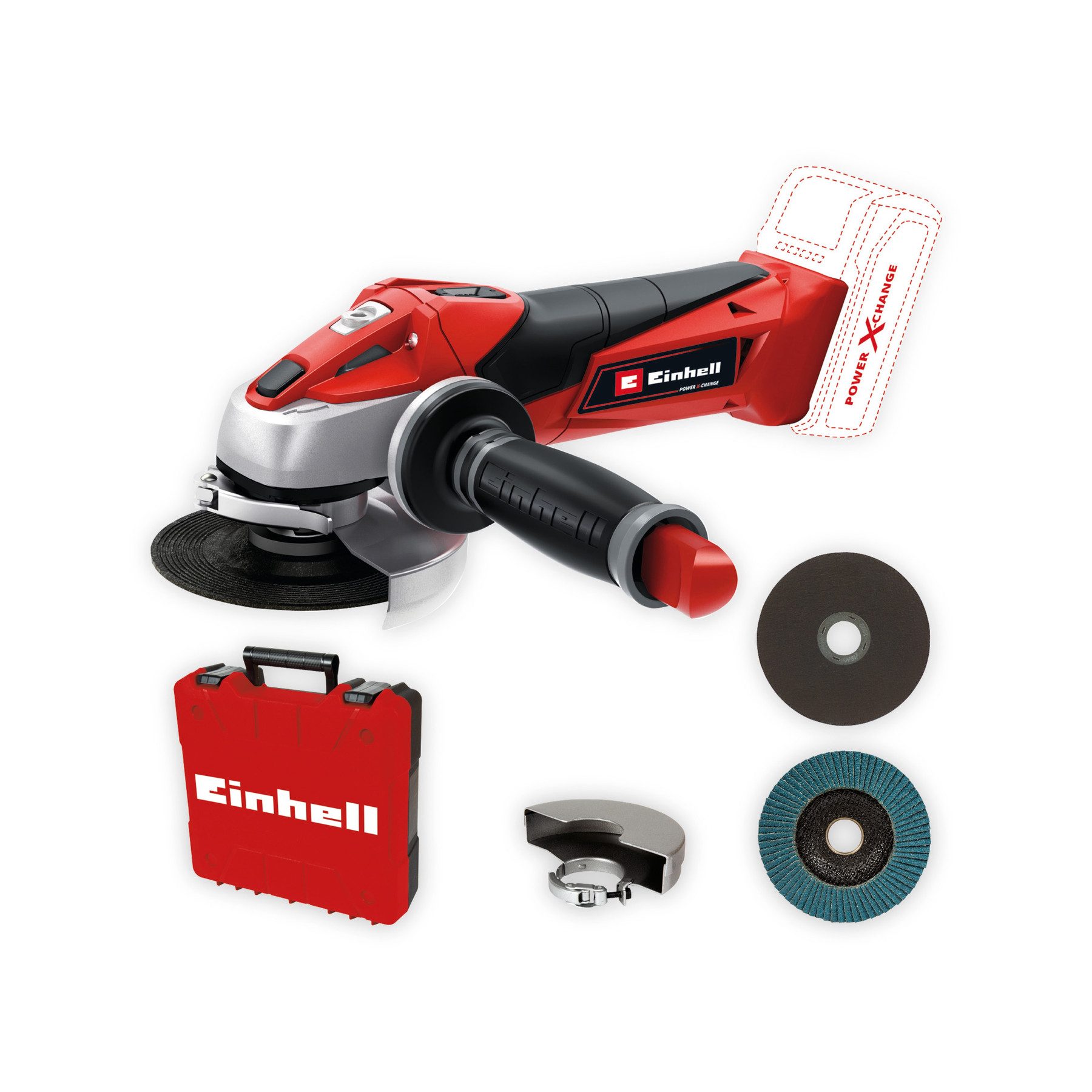 Einhell Akku-Winkelschleifer EINHELL Akku-Winkelschleifer TE-AG 18/115 günstig online kaufen