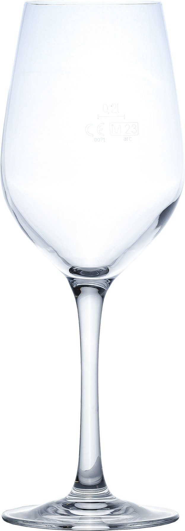 ARCOROC Weinglas Weinglas Mineral 45cl /-/ 0,1+0,2, ARC J9441, 18-tlg., Glas