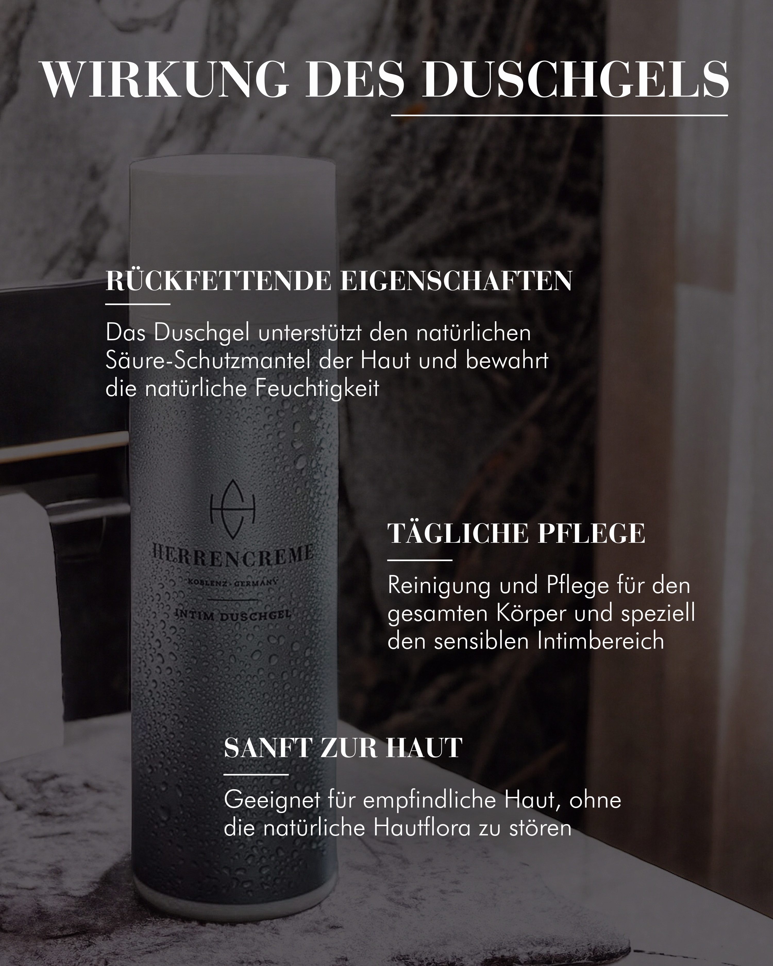 MW19 Skincare GmbH Duschgel Herrencreme Intimduschgel