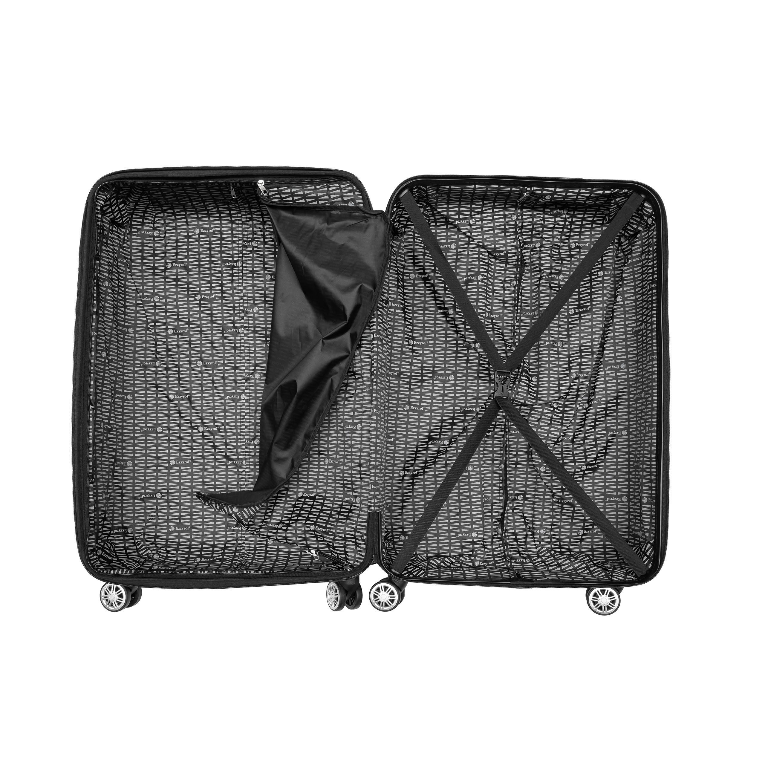 Ezzyrol® Hartschalen-Trolley Hartschalenkoffer mit 4 Lenkrollen, günstig online kaufen