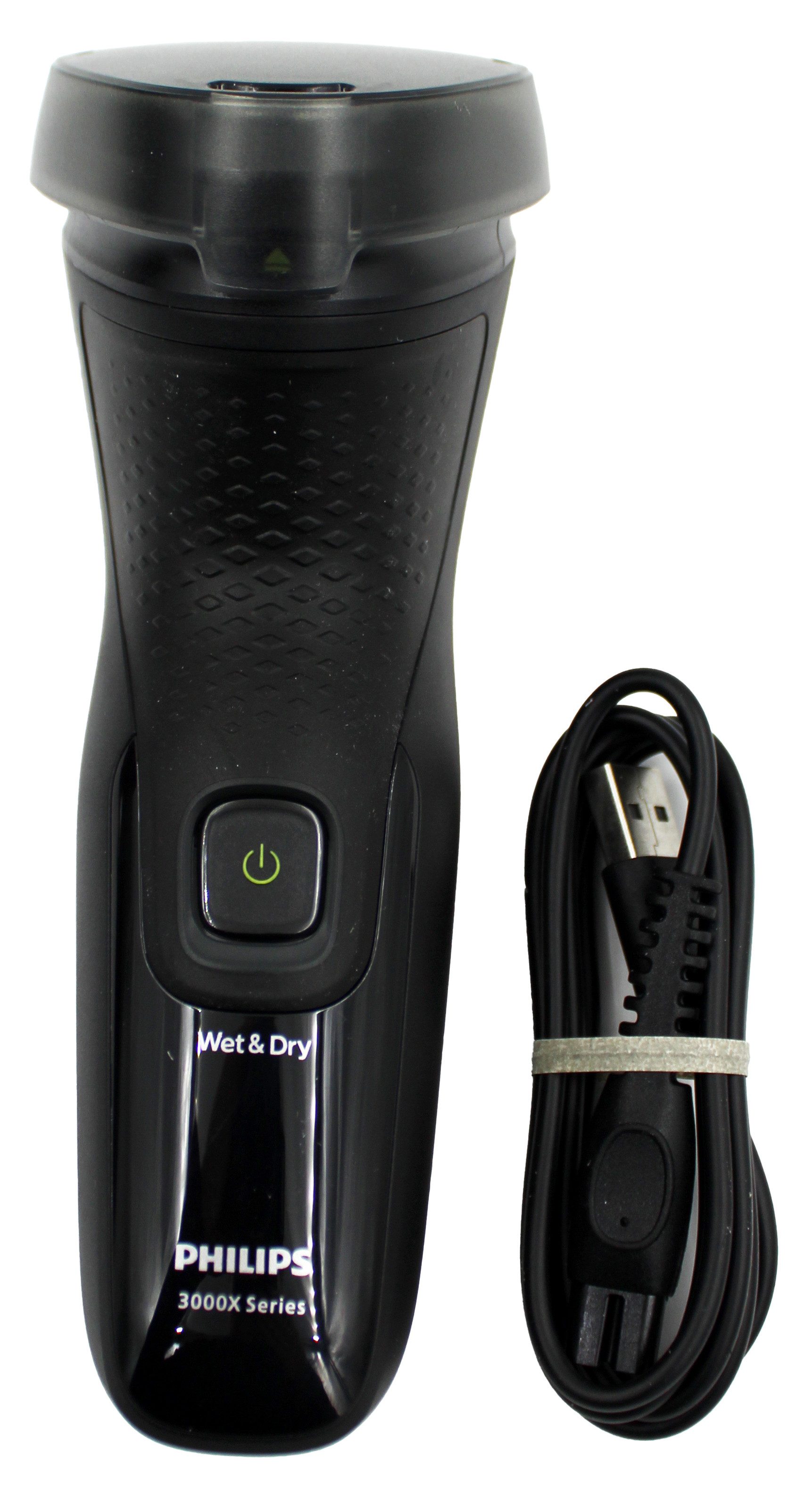 Philips Elektrorasierer Philips X-3021/00 Series 3000X wet&dry Akku Rasierer schwarz