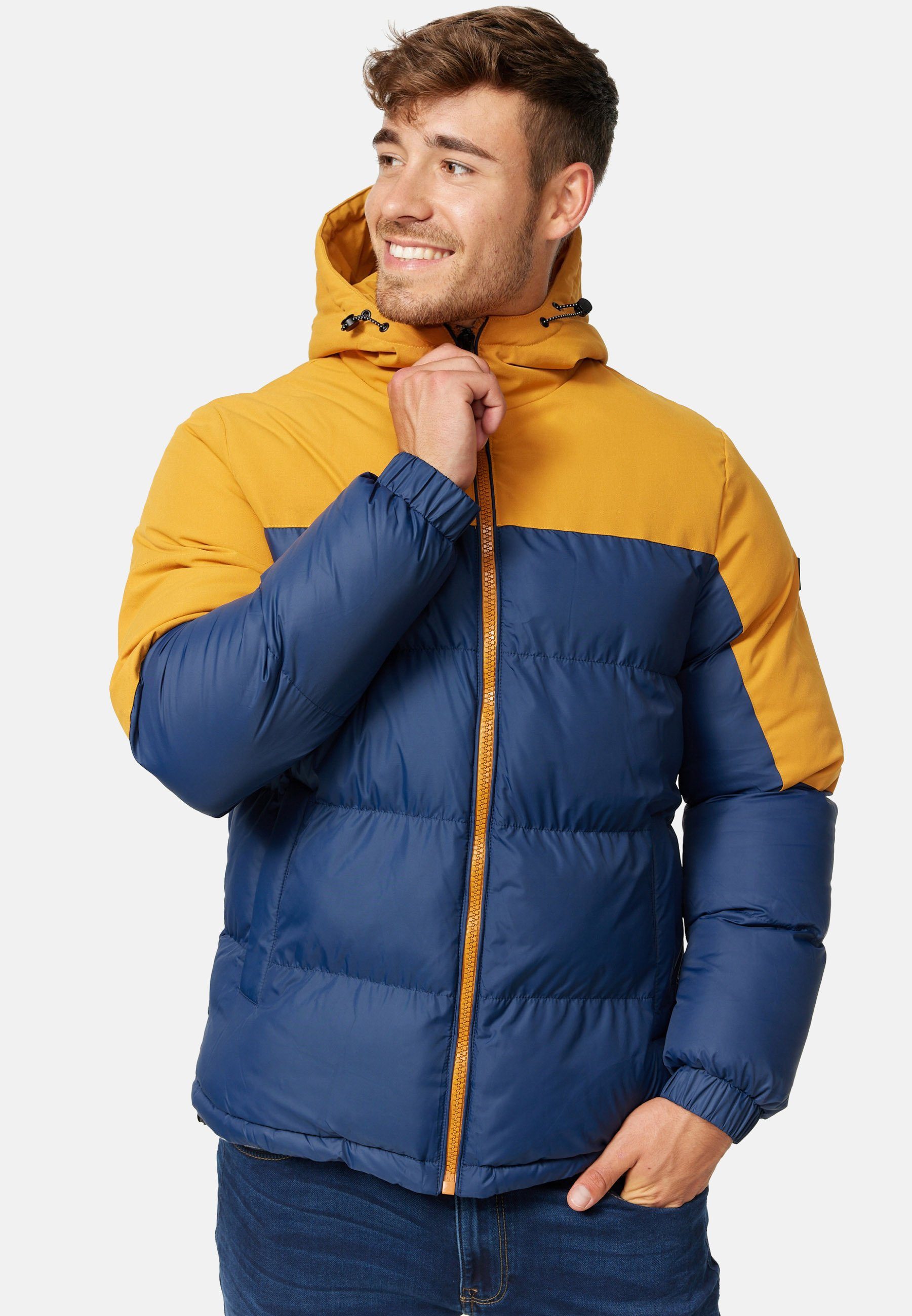 Indicode Winterjacke Herren Danix Jacke Winter Herrenjacke