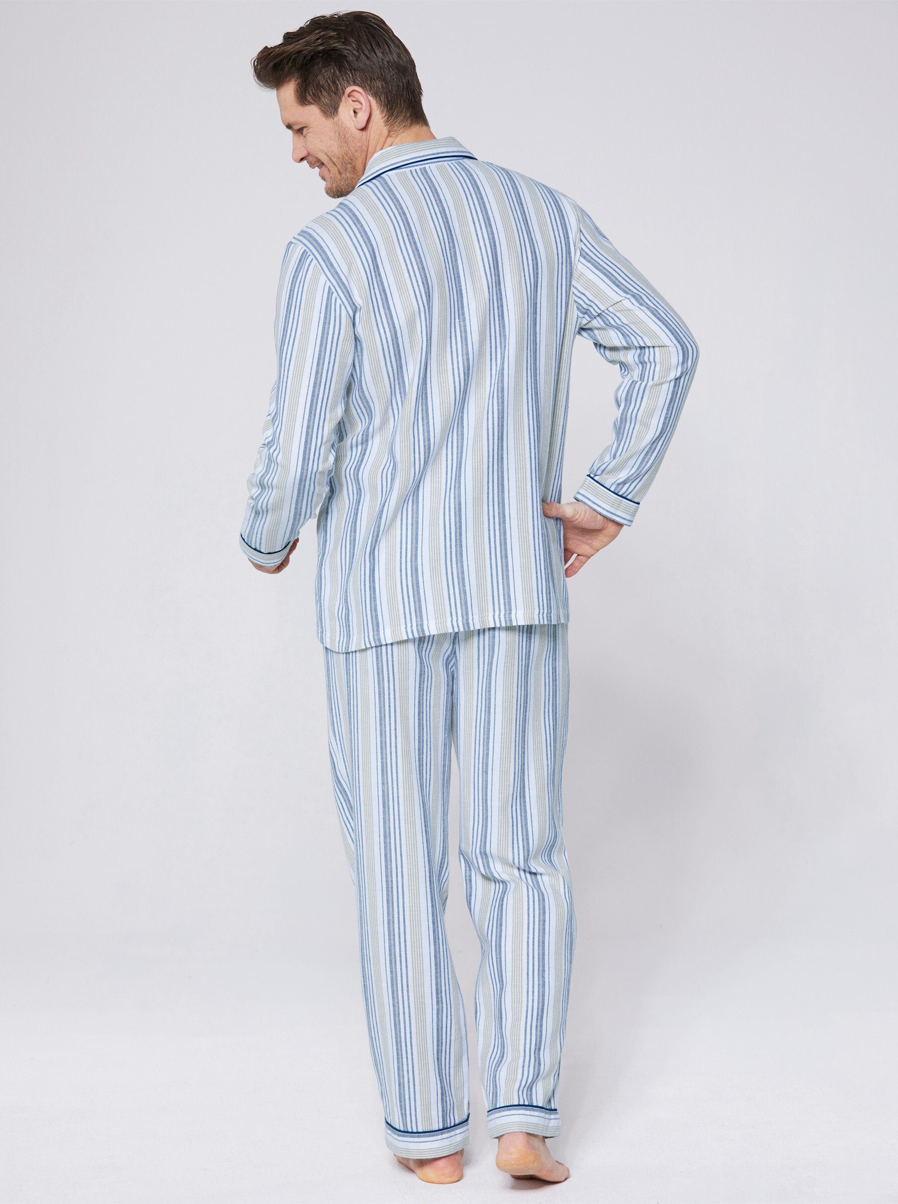 Witt Schlafanzug Pyjama Langarm günstig online kaufen