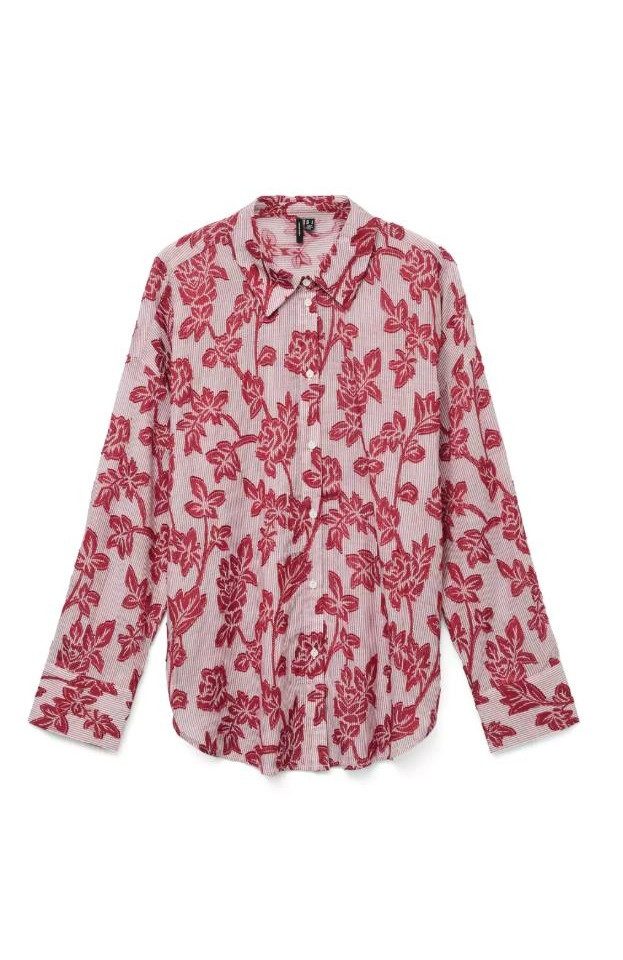 Vero Moda Hemdbluse VMFRANKIE LS SHIRT WVN