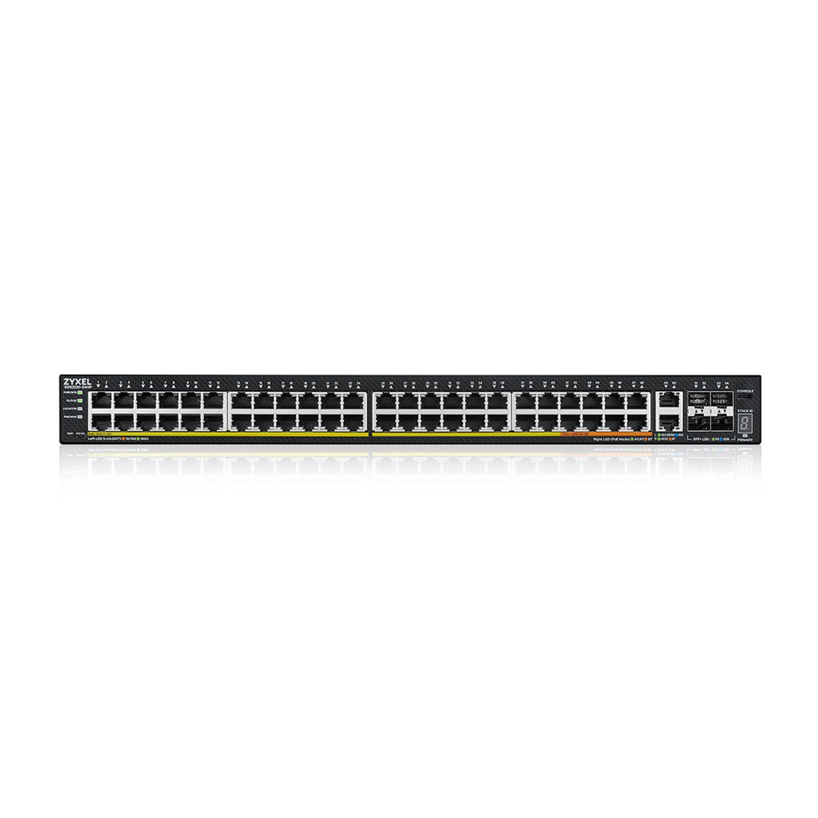 Zyxel XGS2220-54HP Layer3 Access Switch,600W PoE, 48x1G RJ45 Netzwerk-Switch
