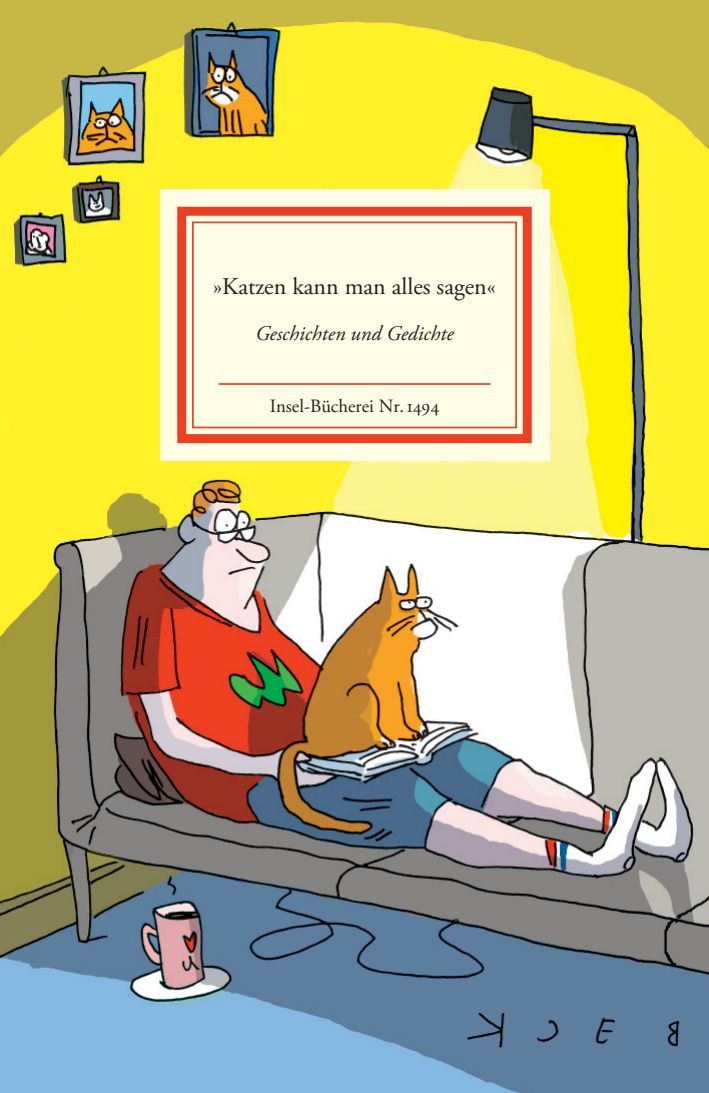 Cartoon »Katzen kann man alles sagen« Geschichten und Gedichte diverse