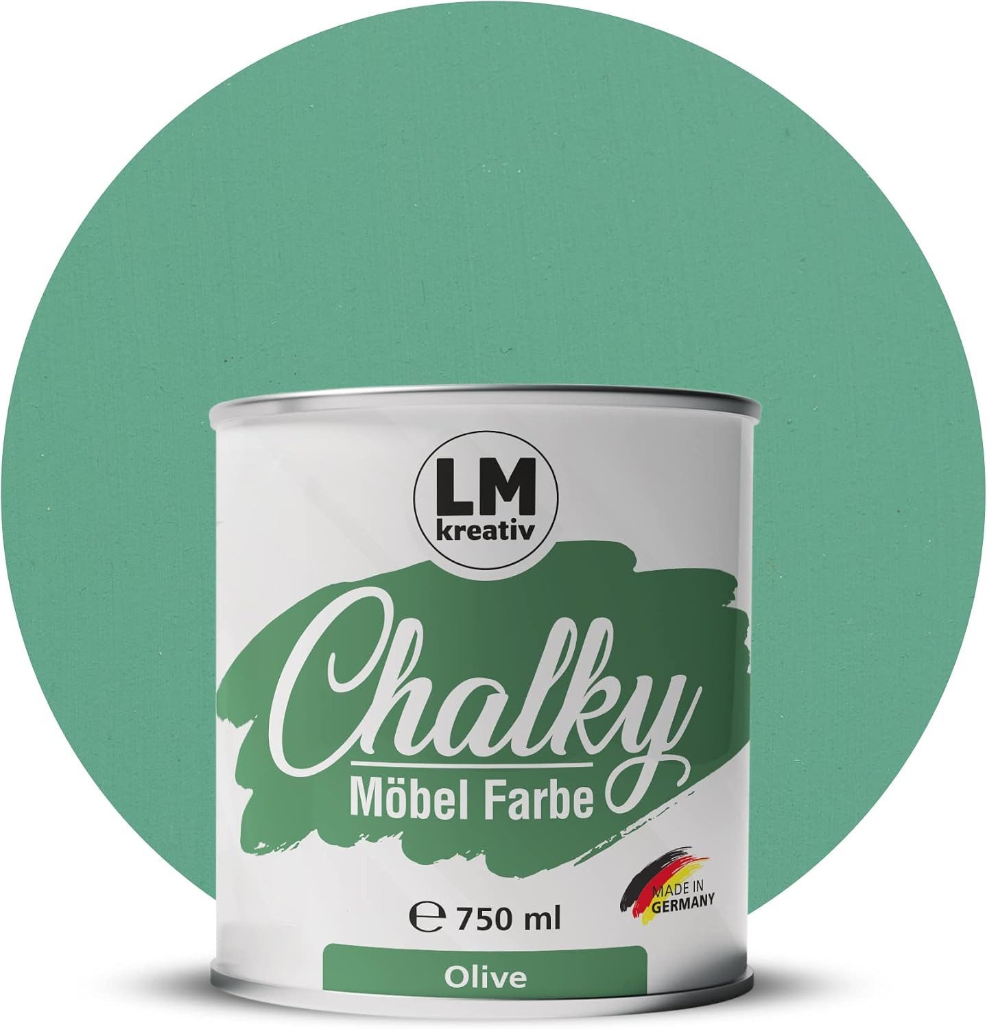 LM-Kreativ Kreidefarbe Chalky Möbelfarbe 750 ml
