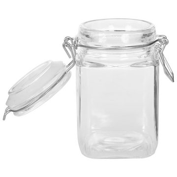 vidaXL Einmachglas Einmachgläser mit Bügelverschluss 12 Stk. 260 ml, Glas, (12-tlg)