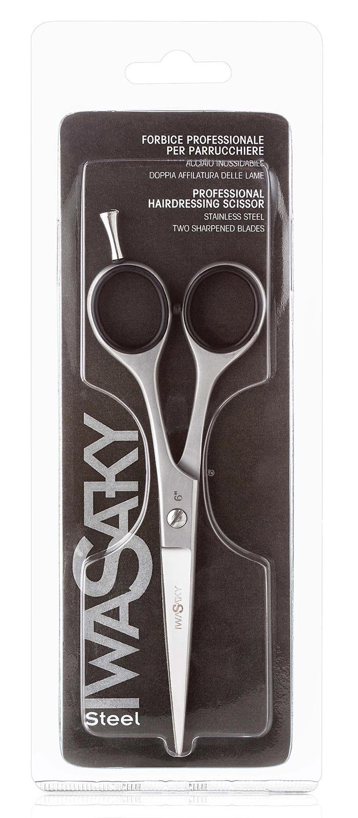 Kosmetex Steel Friseurschere Japan Haarschere Stahl Haarschneidschere, Iwasaky