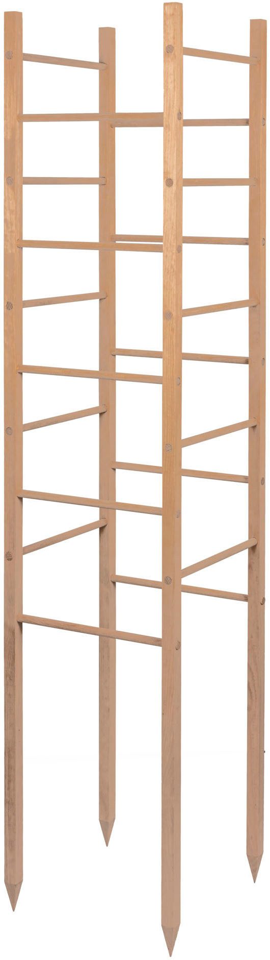 Windhager Rankgitter Holz-Rankturm für Blumen und Gemüsepflanzen, 1 St., Kletterhilfe für den Garten, 29 x 29 x 145 cm