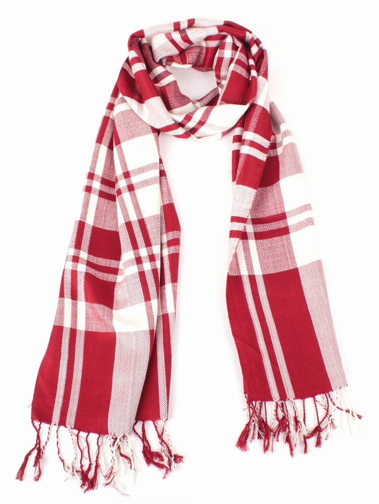 El Puente Seidenschal Schal, Handmade, Fair Trade