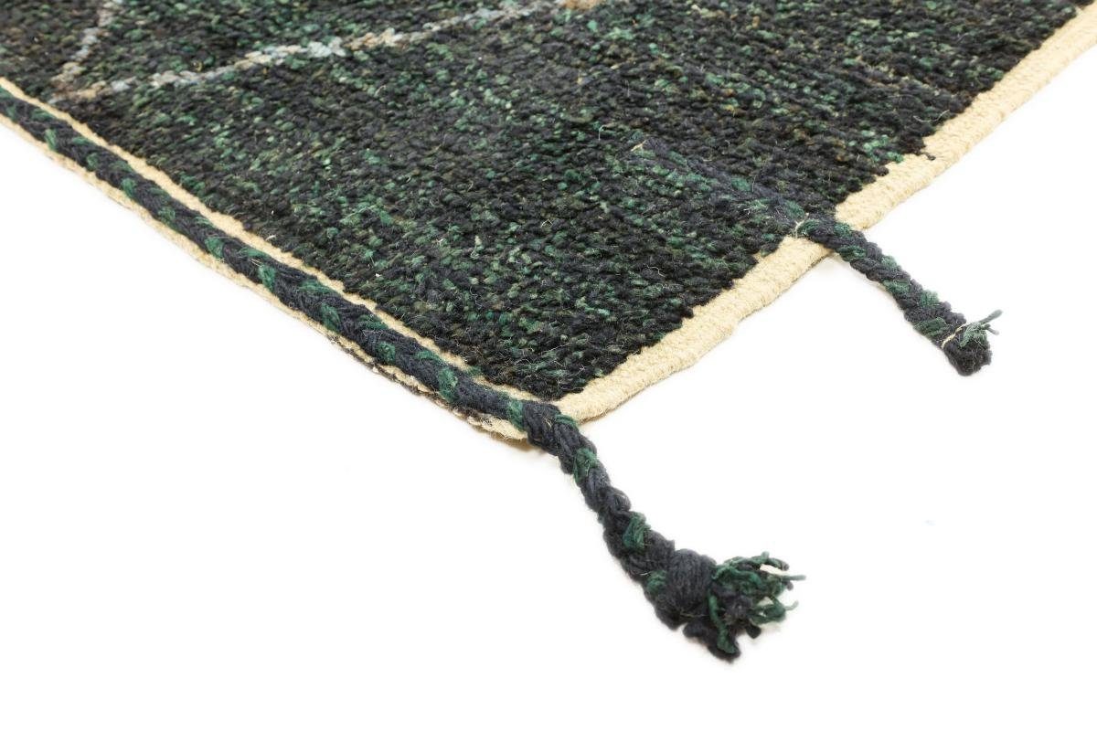 162x258 25 Orientteppich, Maroccan Moderner Design mm Berber Orientteppich Nain Höhe: Trading, Handgeknüpfter rechteckig,