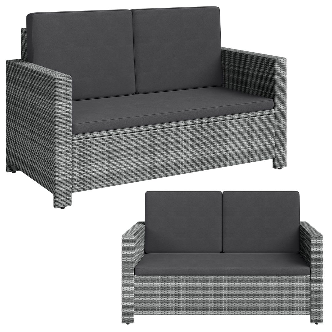 STEELSØN Gartenlounge-Set Elnath, (Gartensofa für 2 günstig online kaufen