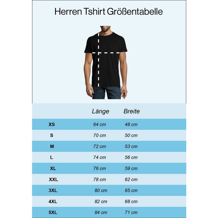 Youth Designz T-Shirt &quot;Ruhe Der Meister Wirft&quot; Bowling Herren Shirt mit lustigem Frontprint