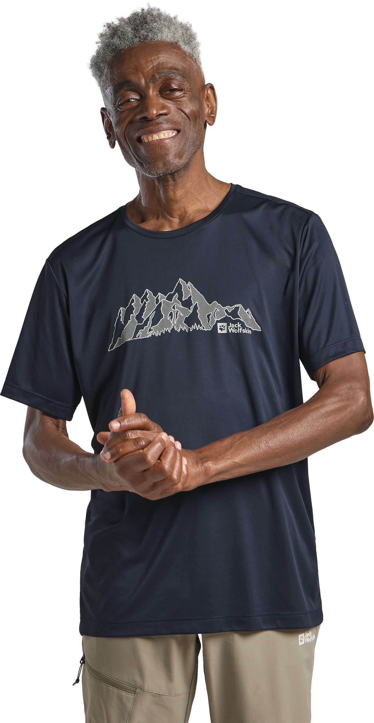 Jack Wolfskin T-Shirt PEAK GRAPHIC T M