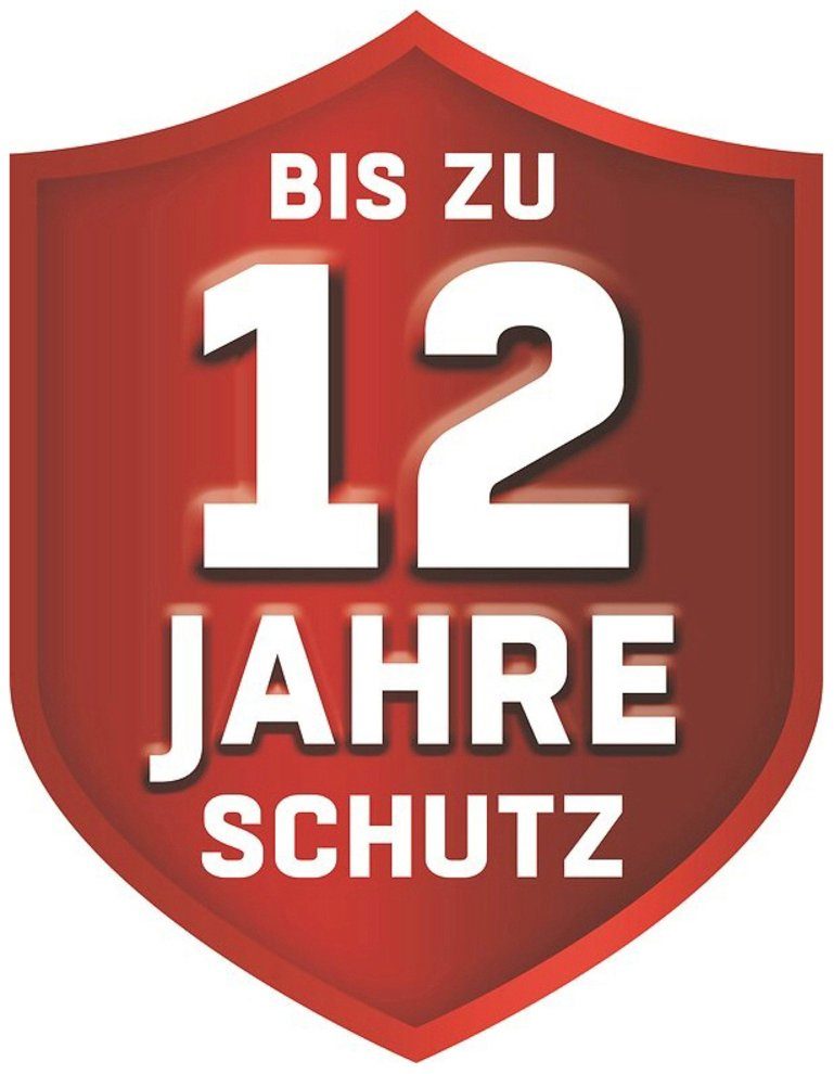 Wetterschutzfarbe 2,5 Wetterschutzfarbe, m² 21 Liter Alpina deckend, für schwedenrot seidenmatt, ca.