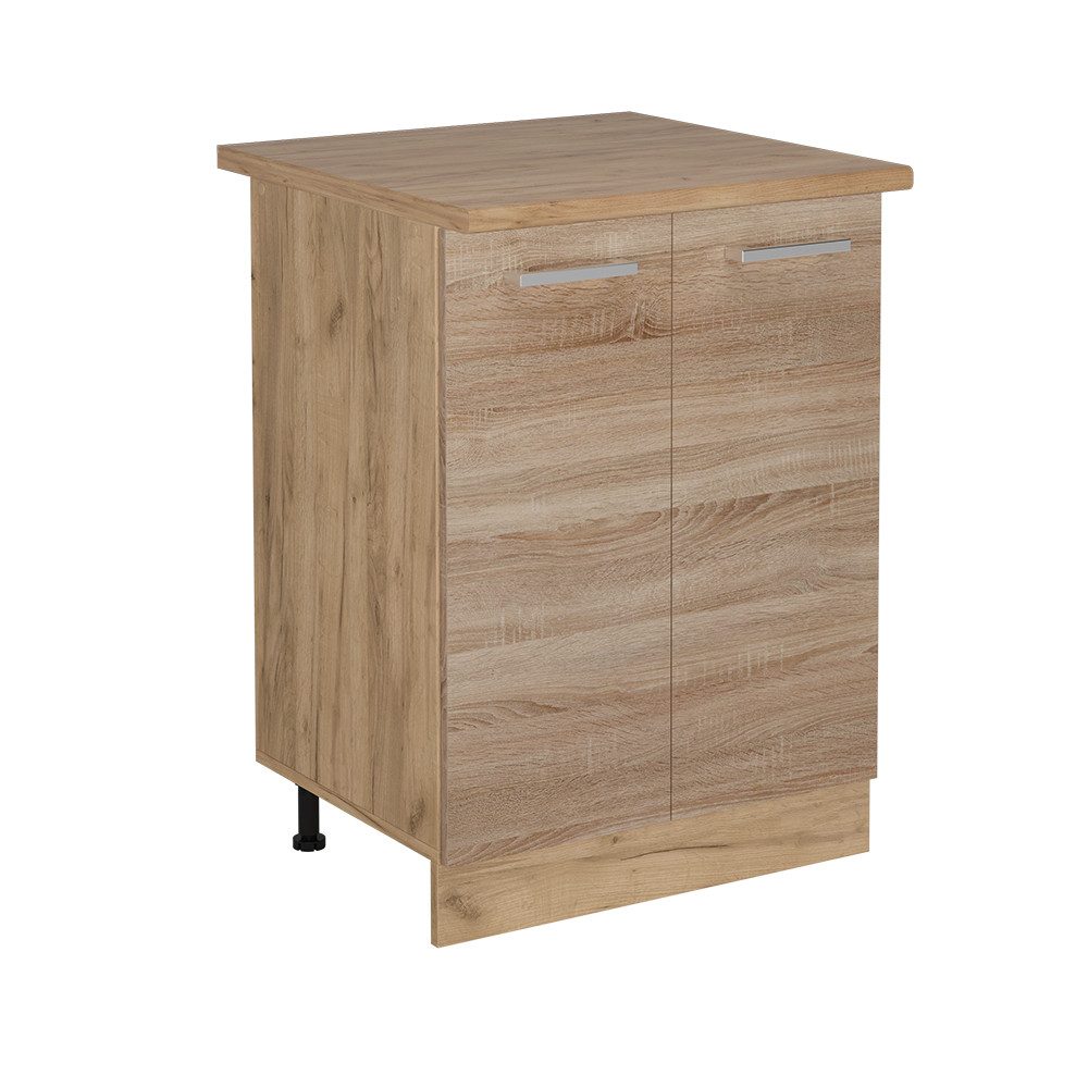 Vicco Unterschrank R-Line, Sonoma/Goldkraft Eiche, 60 günstig online kaufen