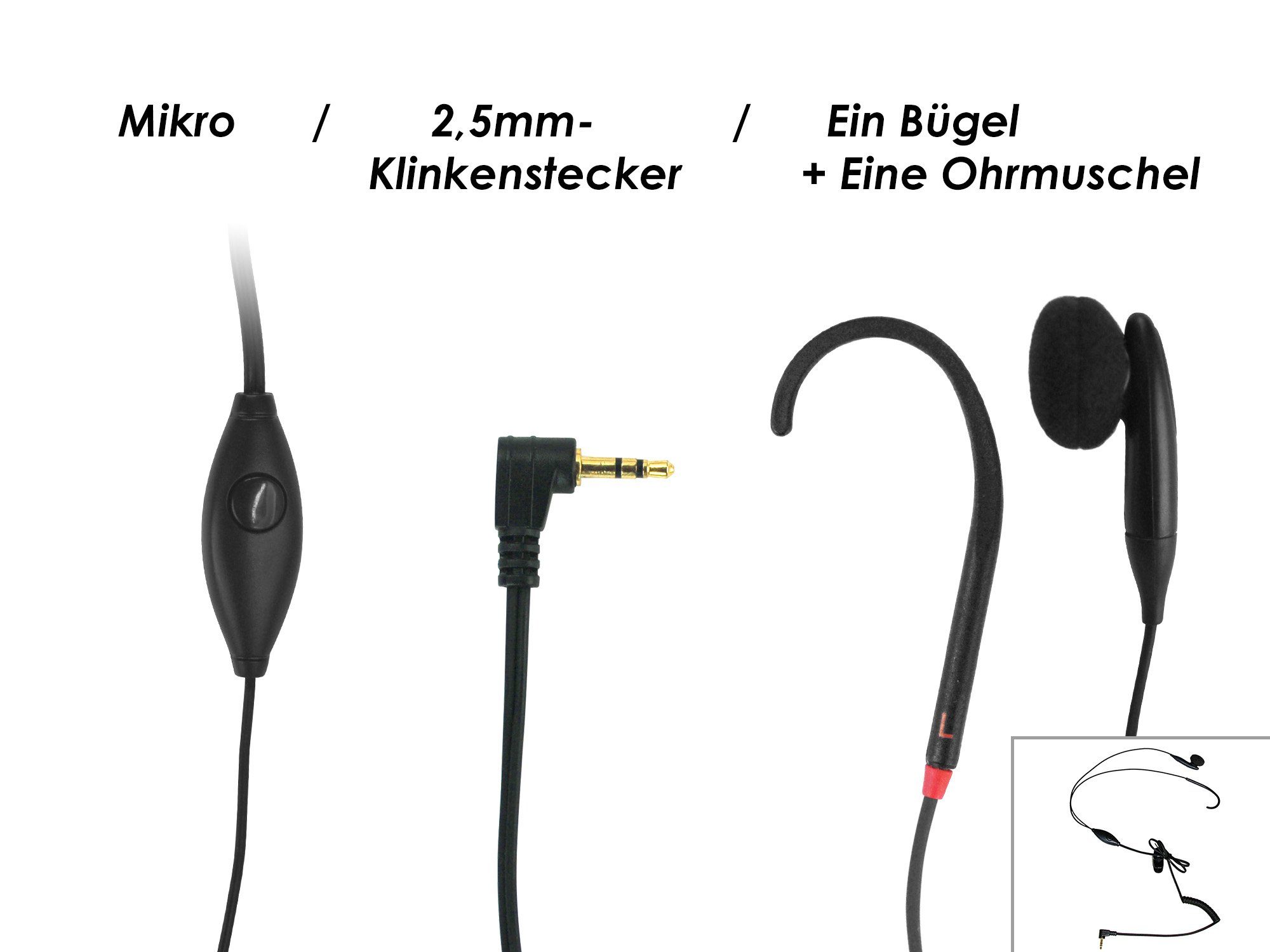 Geemarc Geemarc CL Hook 5 Induktions-Freisprecheinrichtung für Hörgeräte Audioverstärker