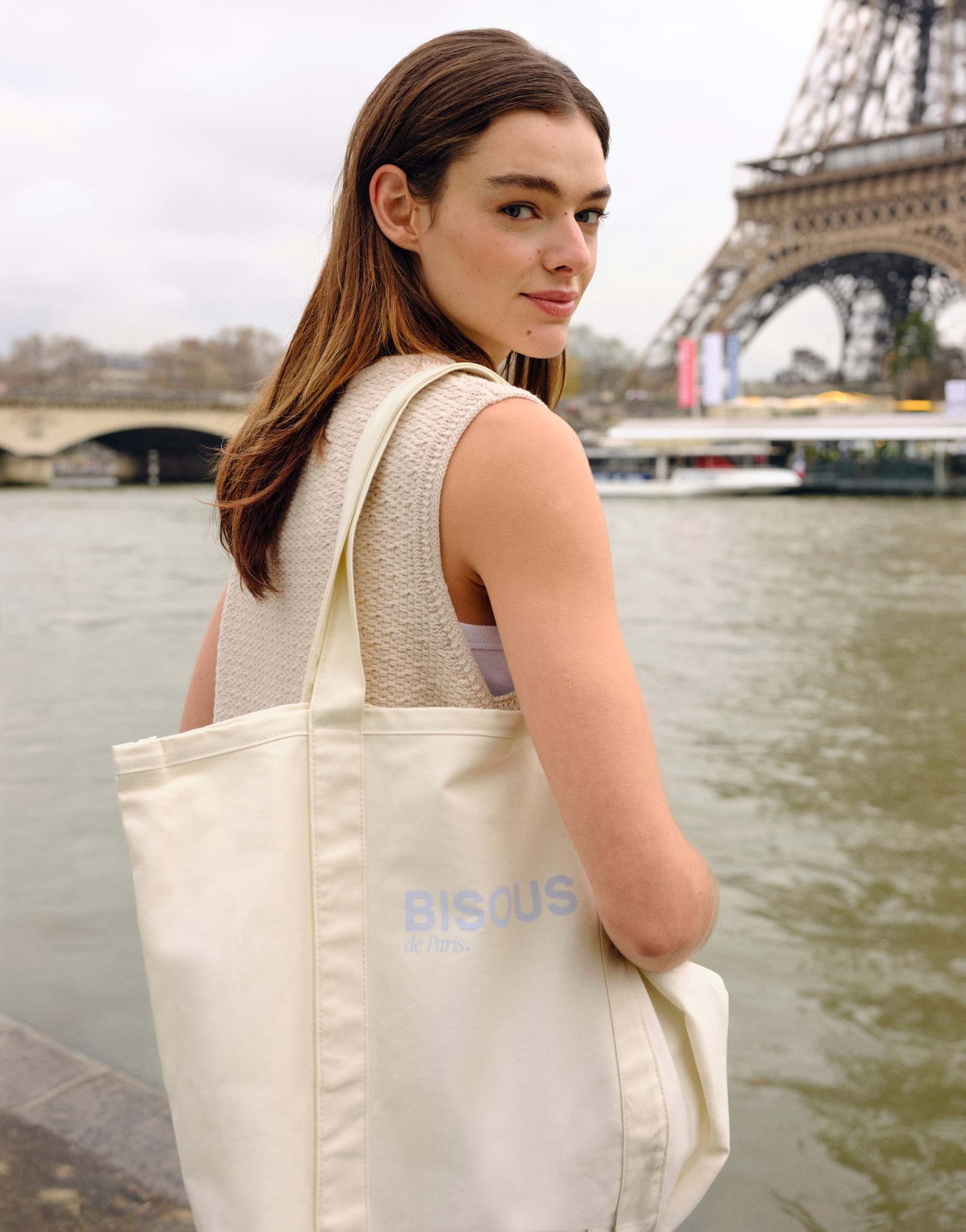 OPUS Shopper APARISA aus festem Cotton Canvas