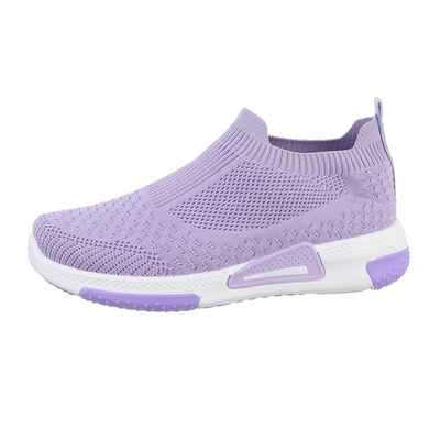 Ital-Design Kinder Low-Top Freizeit Кросівки Flach Freizeitschuhe in Lila