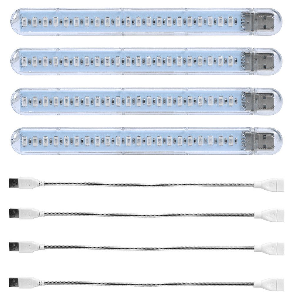 Rosnek Pflanzenlampe USB LED Pflanzenlampe 5V Rot Blau Wachstumslampe, LED fest integriert, Für Zimmerpflanzen, energiesparend, einfache USB-Nutzung