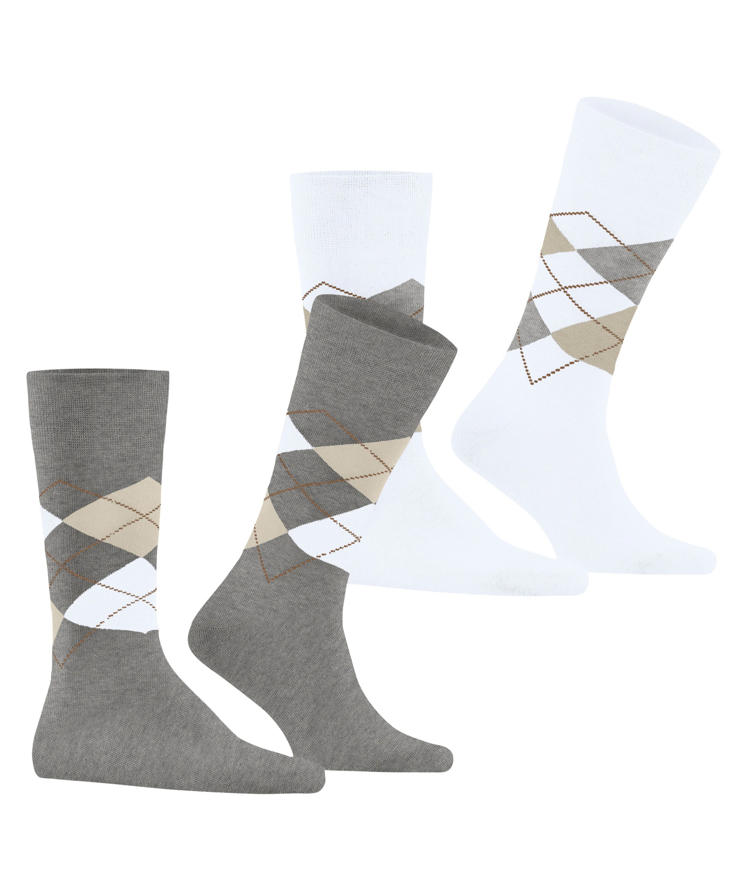 Burlington Socken Everyday Argyle Socken (2-Paar)