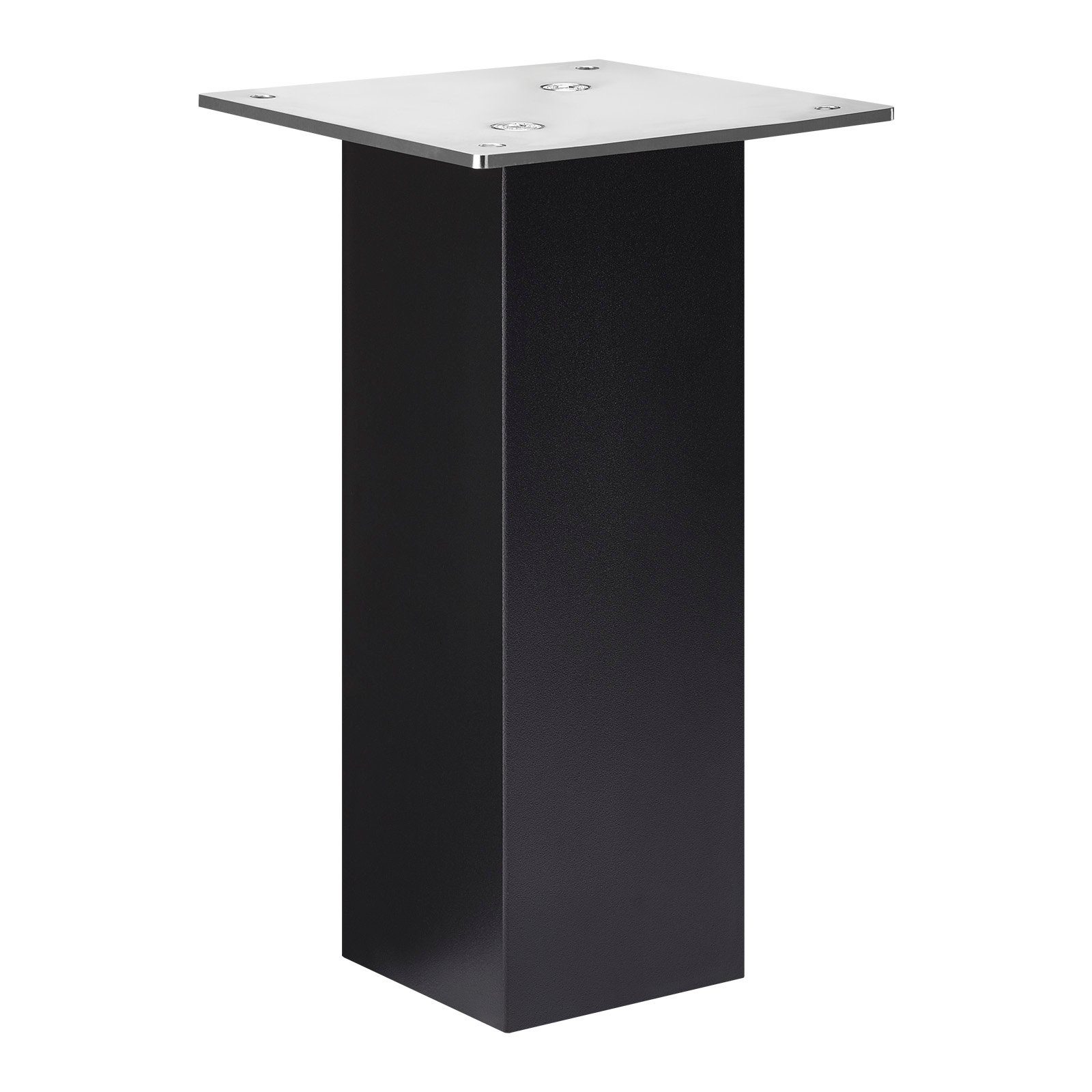 SO-TECH® Tischaufsatz Barkonsole, Tragkraft bis 30 kg, Länge 70 mm, Breite 70 mm, (1-St), Höhe 210 mm, schwarz