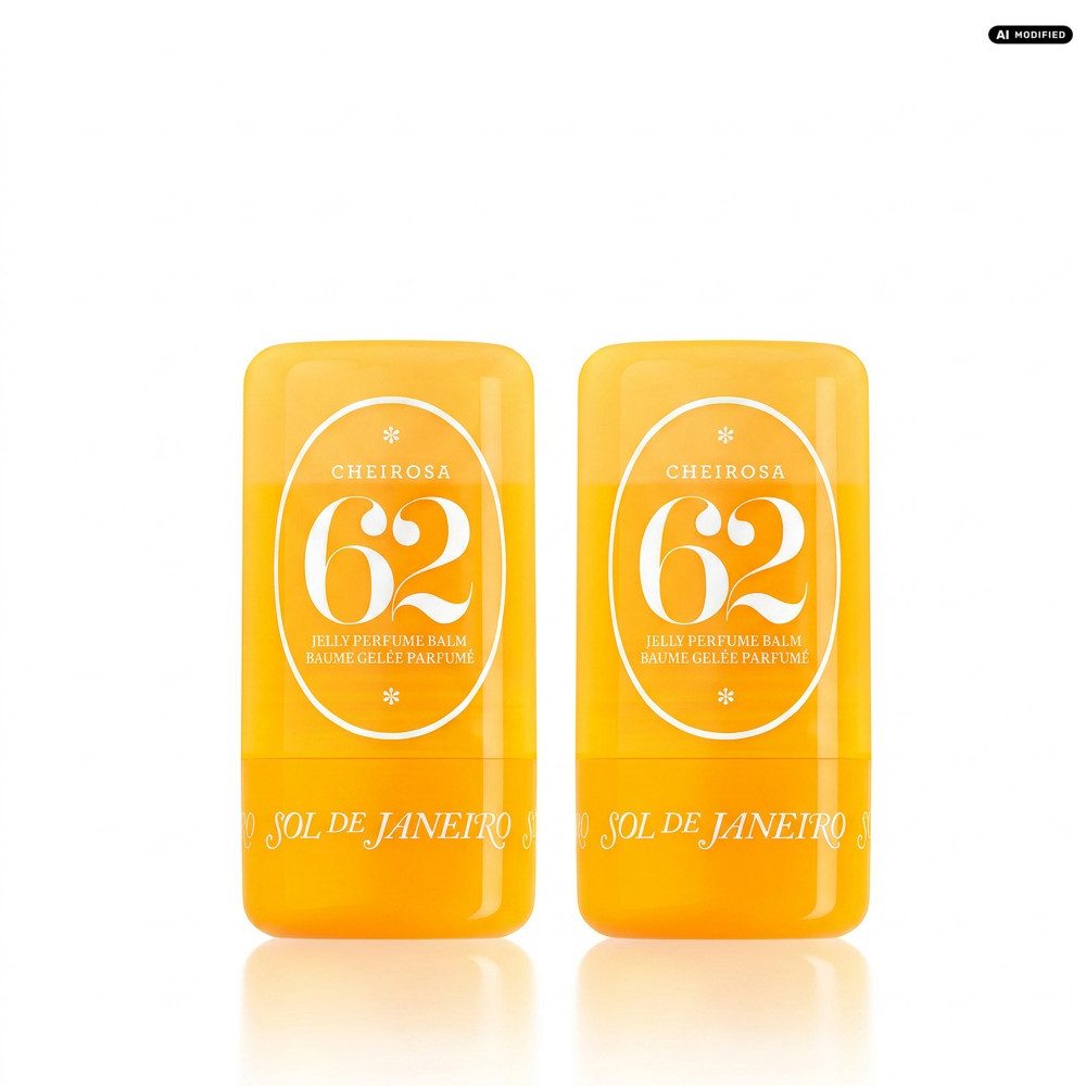 Sol de Janeiro Körperpflegeduft Sol de Janeiro Cheirosa 62 Jelly Perfume Balm 2er Set, Vorteilspack mit zwei Jelly-Duftsticks