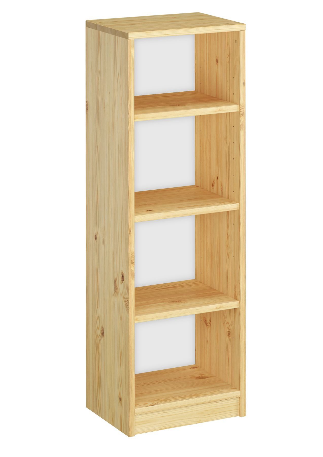 ERST-HOLZ Wandregal Holzregal in Drei Größen Kiefer Massiv
