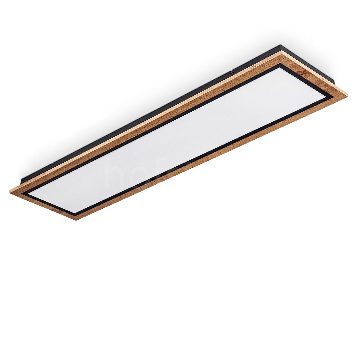 hofstein Deckenleuchte dimmbare Deckenlampe aus Metall/MDF/Kunststoff, LED günstig online kaufen