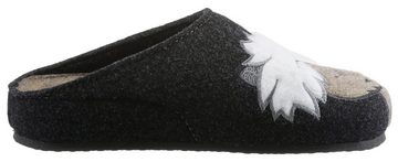 Tofee Pantoffel mit witzigem Alpaca-Motiv