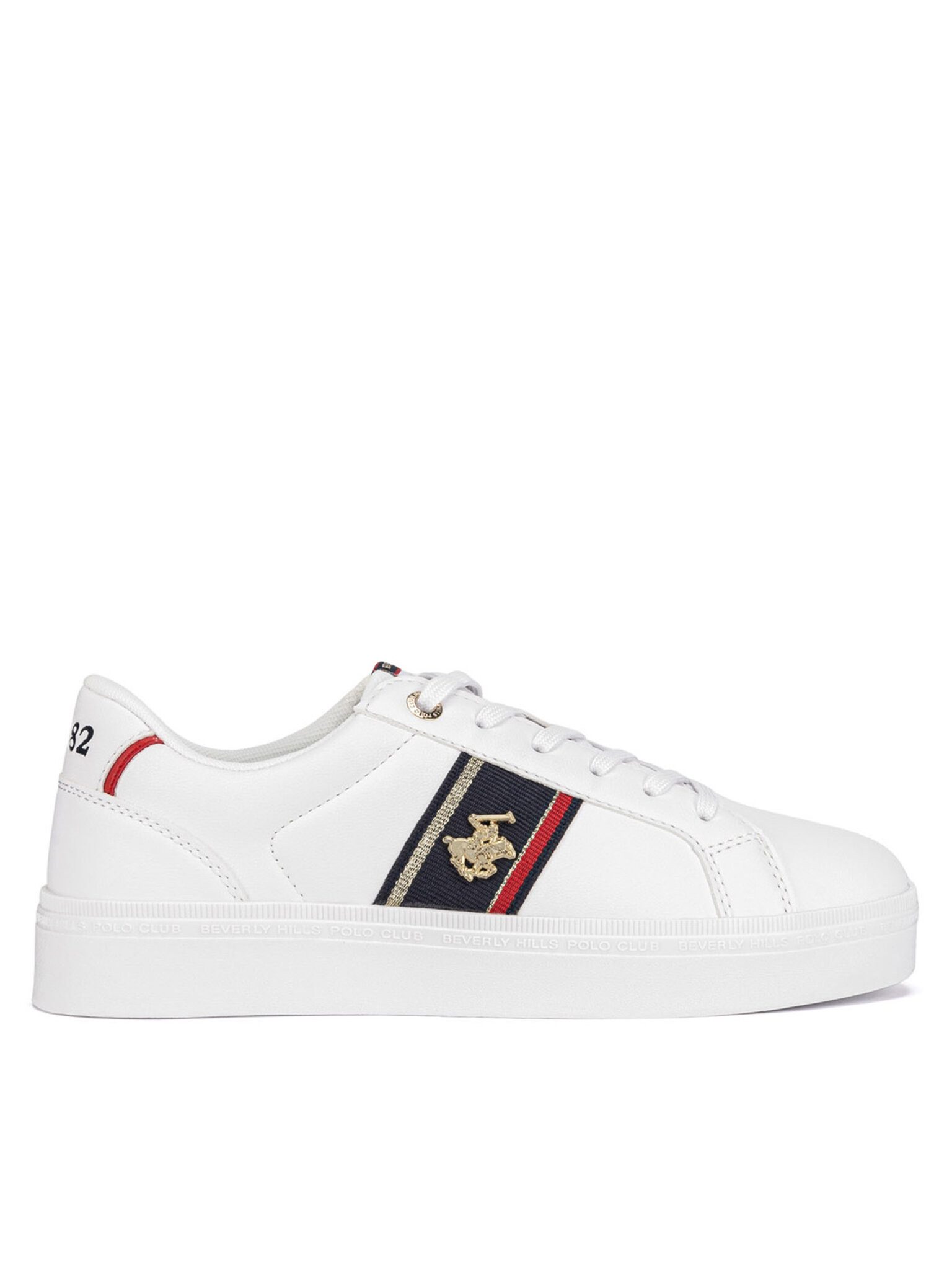 Beverly Hills Polo Club Sneakers Damen V12-722 Weiß Sneaker
