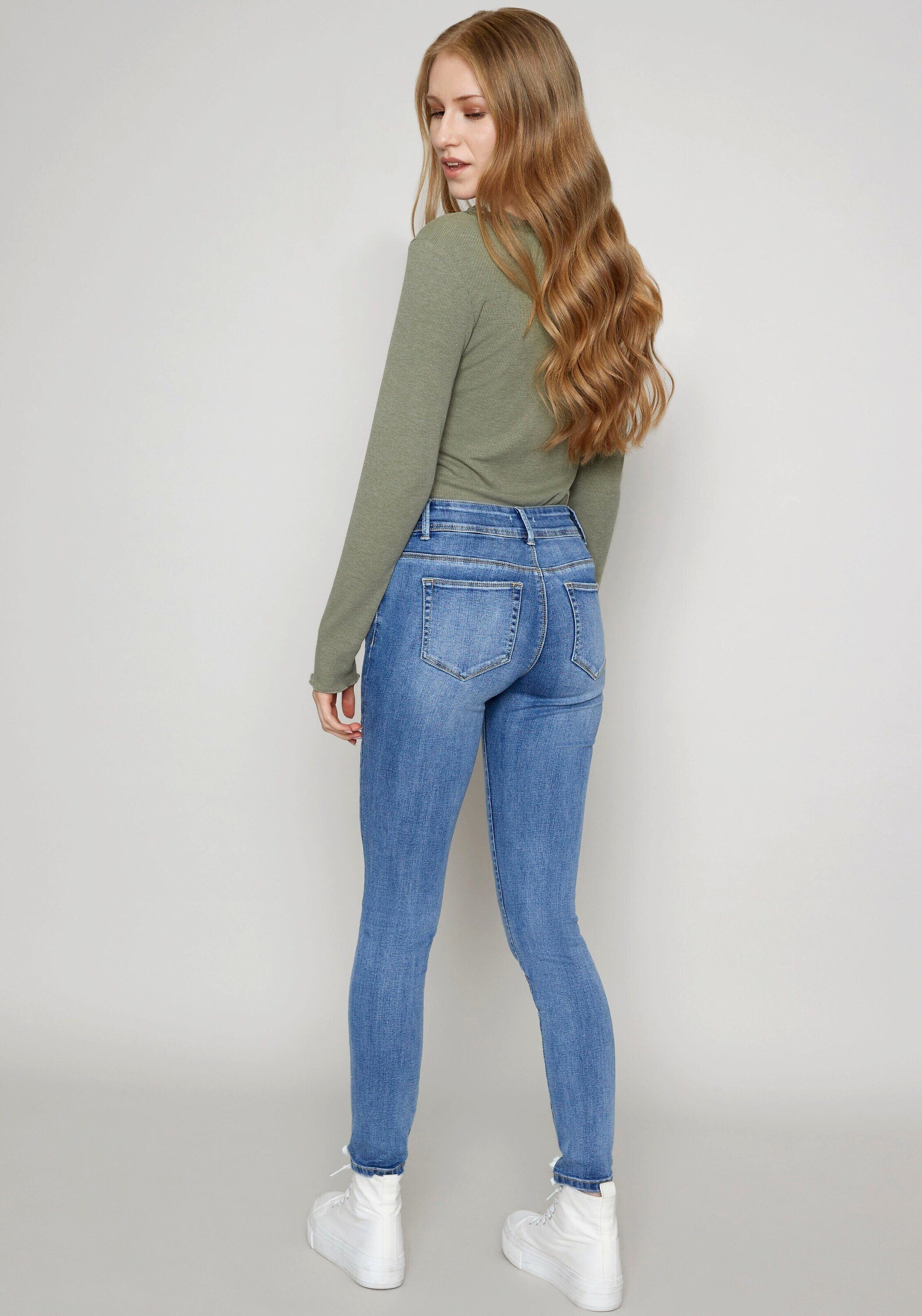 HaILY’S Skinny-fit-Jeans (1-tlg) Plain/ohne Details