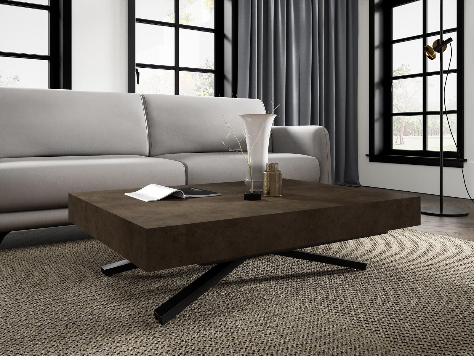 Compleo Couchtisch ausziehbar und höhenverstellbar, Elegant, günstig online kaufen